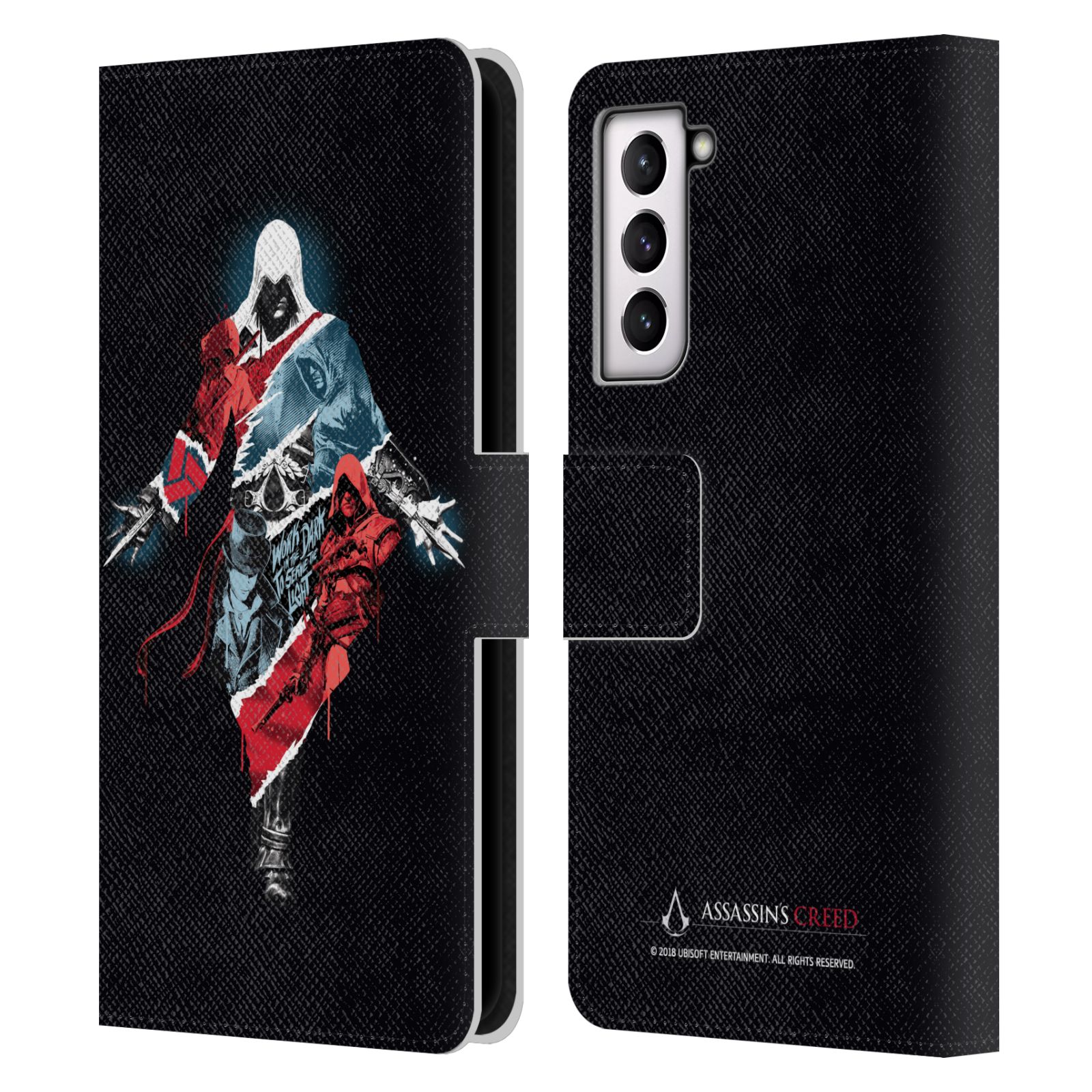 ASSASSIN'S CREED LEGACY CHARACTER ARTWORK LEATHER BOOK CASE FOR SAMSUNG PHONE 4 - 第 9/16 張圖片
