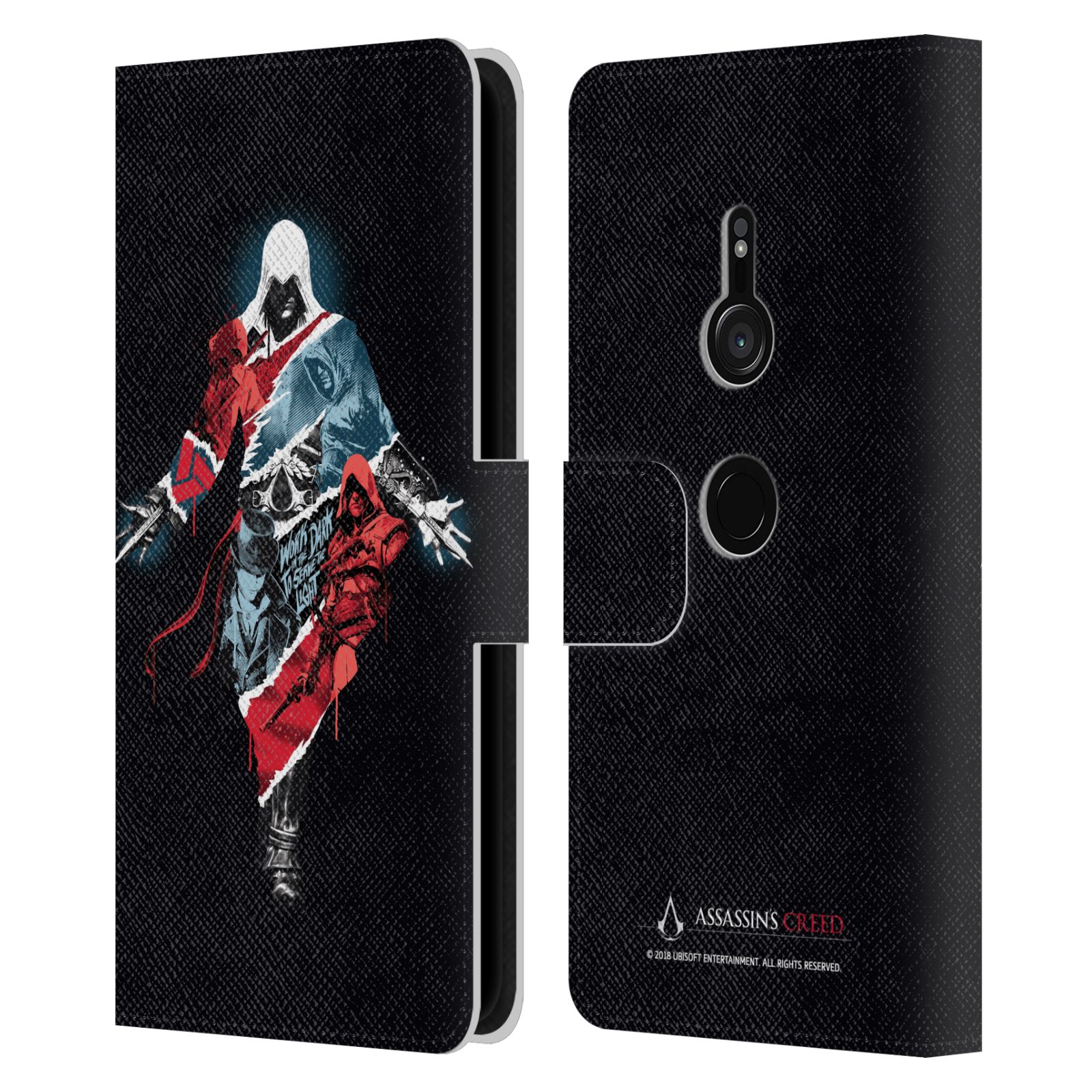 ASSASSIN'S CREED LEGACY CHARACTER ARTWORK LEATHER BOOK CASE FOR SONY PHONES 1 - 第 8/15 張圖片