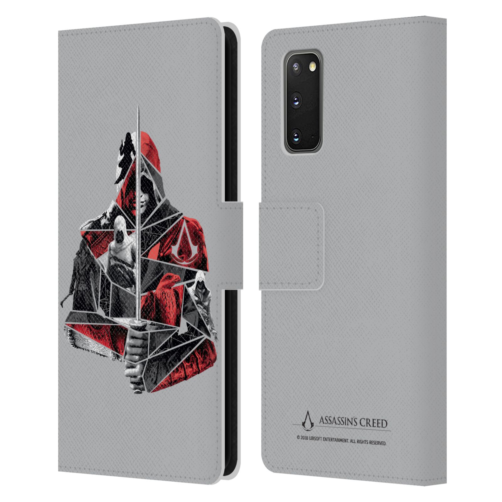 ASSASSIN'S CREED LEGACY CHARACTER ARTWORK LEATHER BOOK CASE FOR SAMSUNG PHONES 2 - 第 12/16 張圖片
