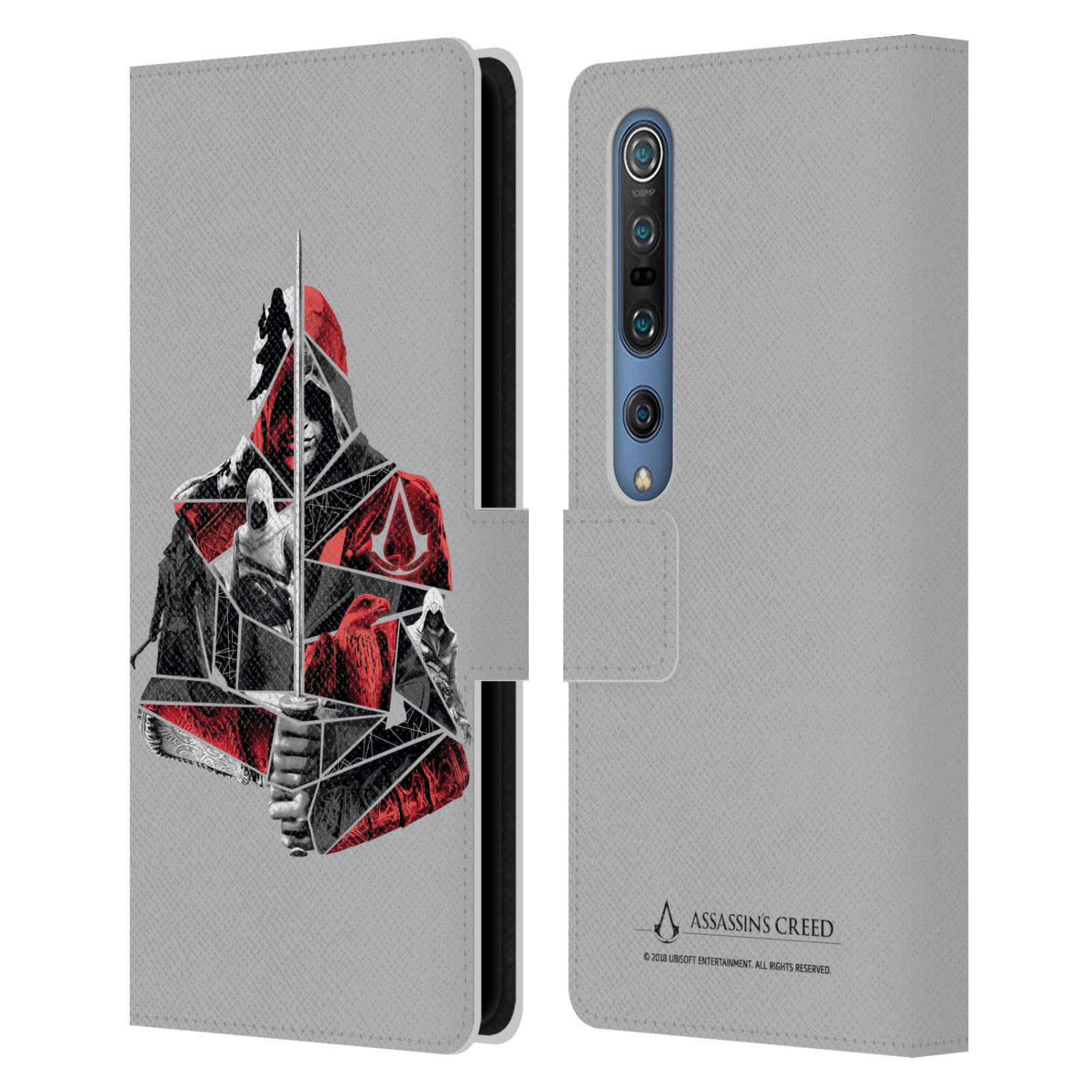 ASSASSIN'S CREED LEGACY CHARACTER ARTWORK LEATHER BOOK CASE FOR XIAOMI PHONES - 第 12/16 張圖片