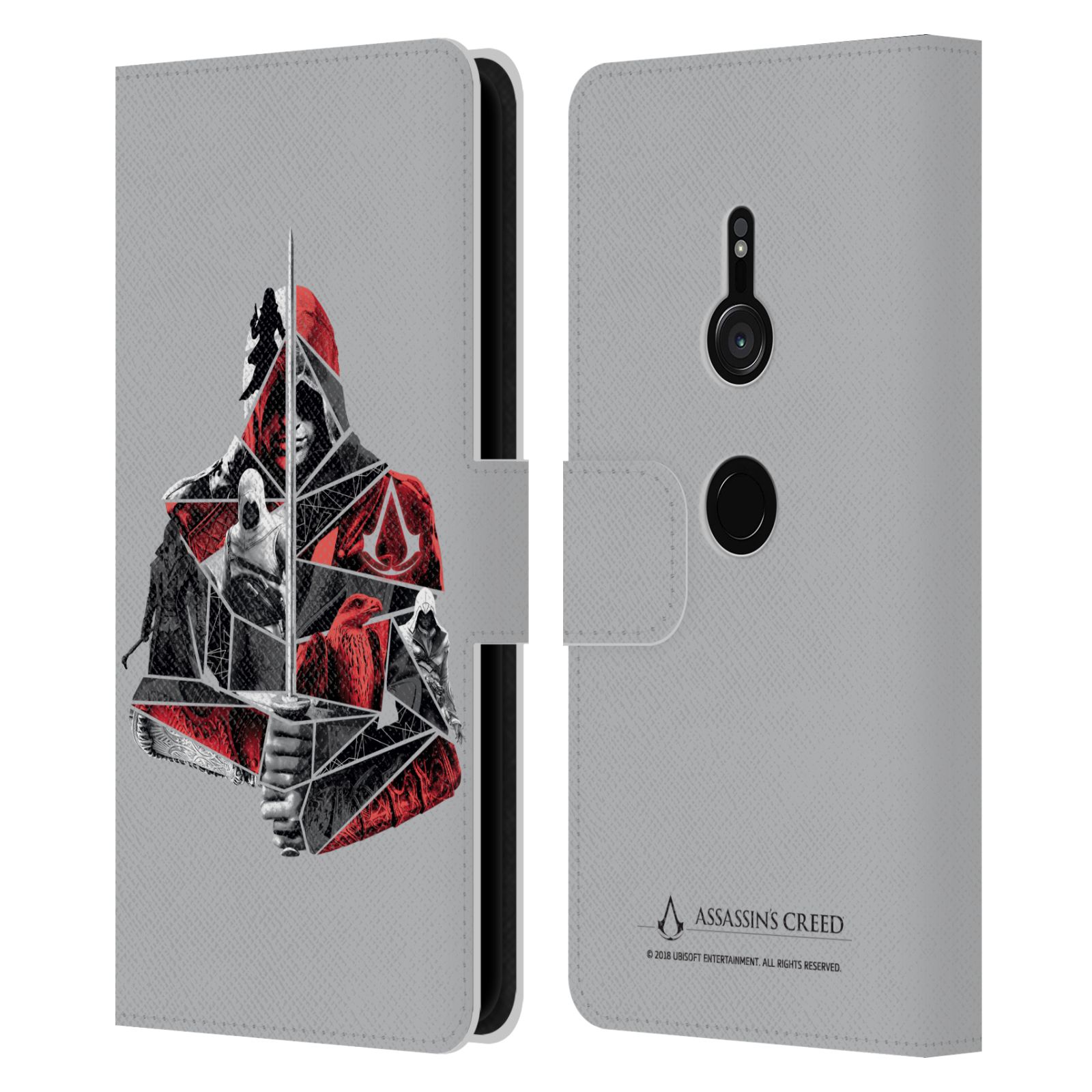 ASSASSIN'S CREED LEGACY CHARACTER ARTWORK LEATHER BOOK CASE FOR SONY PHONES 1 - 第 11/15 張圖片