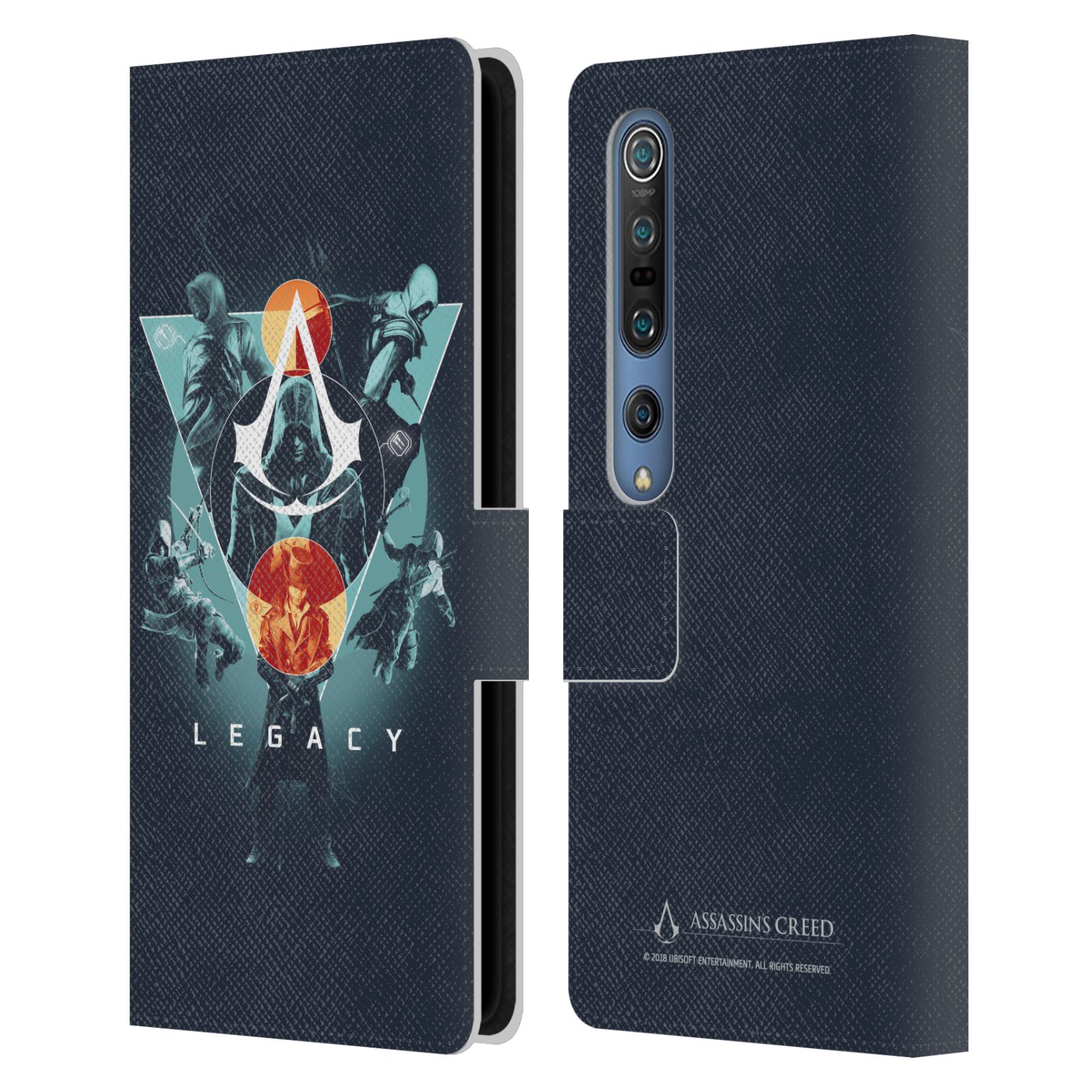 ASSASSIN'S CREED LEGACY CHARACTER ARTWORK LEATHER BOOK CASE FOR XIAOMI PHONES - 第 11/16 張圖片