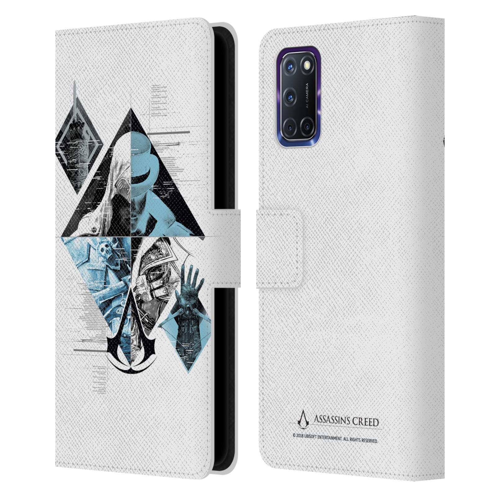 ASSASSIN'S CREED LEGACY CHARACTER ARTWORK LEATHER BOOK CASE FOR OPPO PHONES - 第 13/16 張圖片