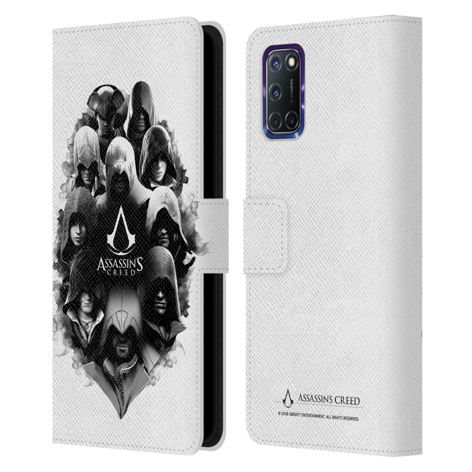 ASSASSIN'S CREED LEGACY CHARACTER ARTWORK LEATHER BOOK CASE FOR OPPO PHONES - 第 14/16 張圖片