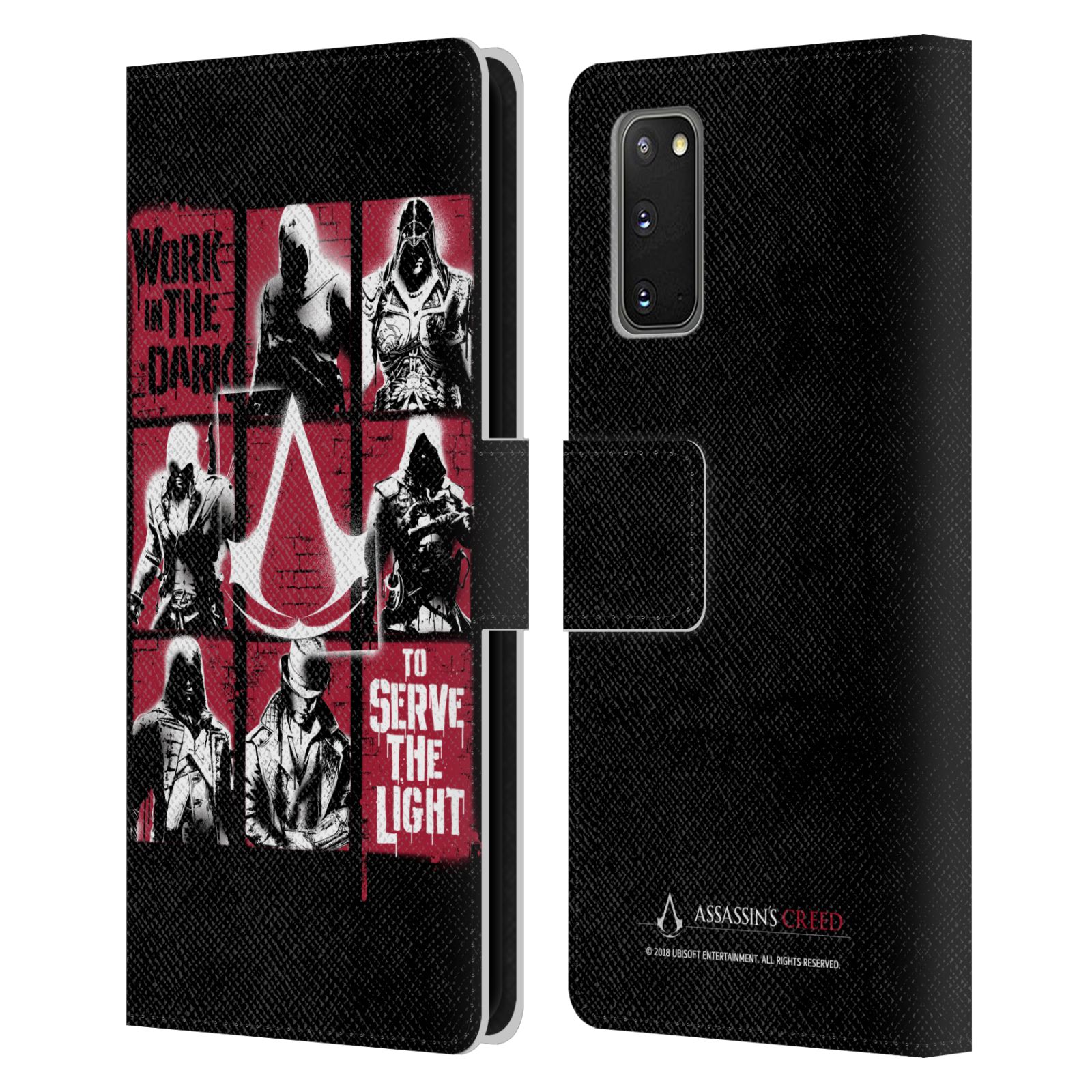ASSASSIN'S CREED LEGACY CHARACTER ARTWORK LEATHER BOOK CASE FOR SAMSUNG PHONES 2 - 第 16/16 張圖片