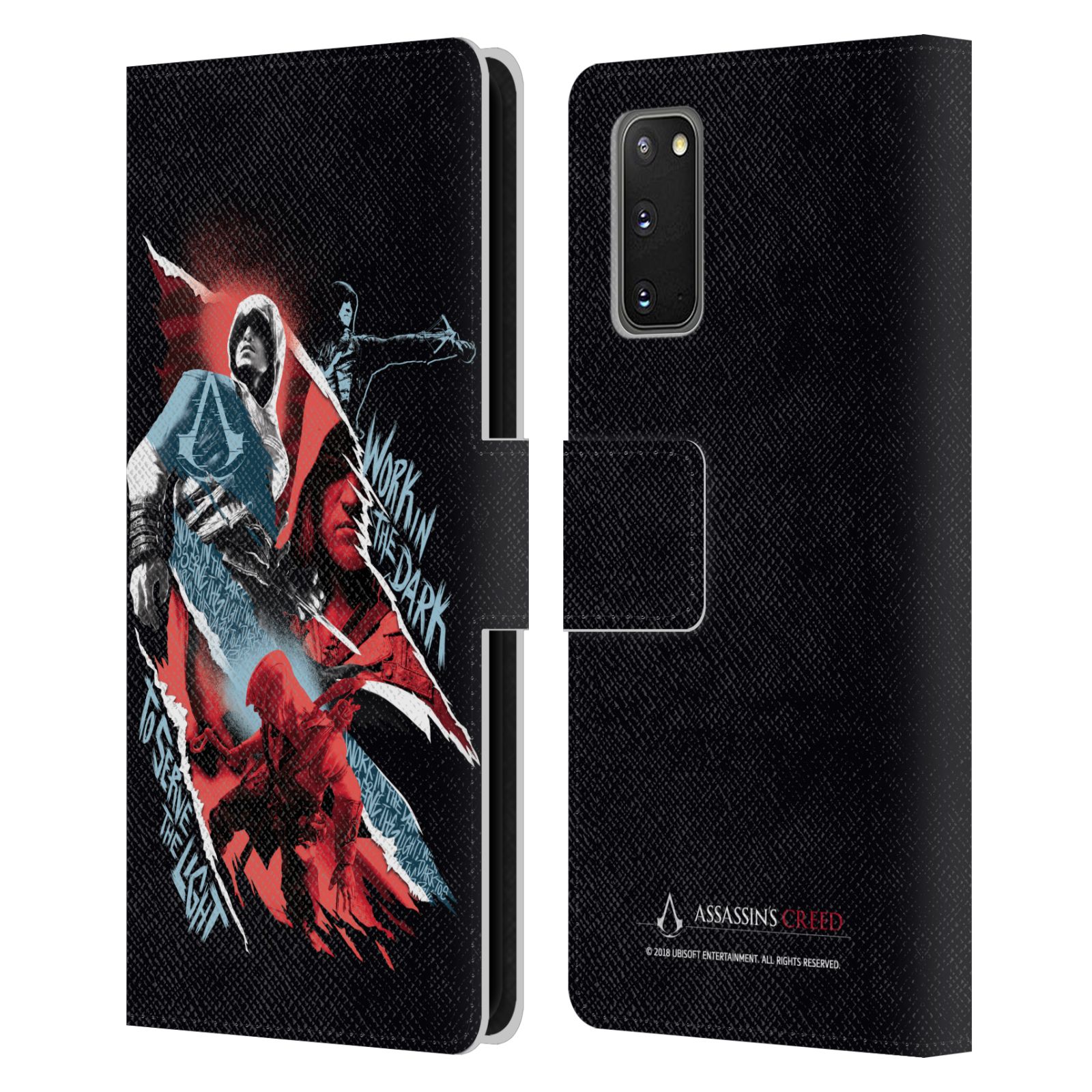 ASSASSIN'S CREED LEGACY CHARACTER ARTWORK LEATHER BOOK CASE FOR SAMSUNG PHONES 2 - 第 15/16 張圖片