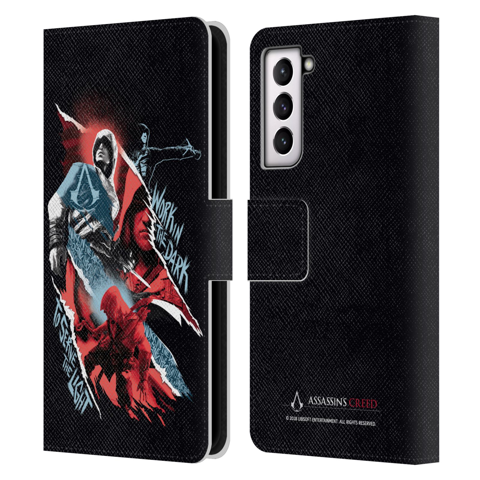 ASSASSIN'S CREED LEGACY CHARACTER ARTWORK LEATHER BOOK CASE FOR SAMSUNG PHONE 4 - 第 15/16 張圖片