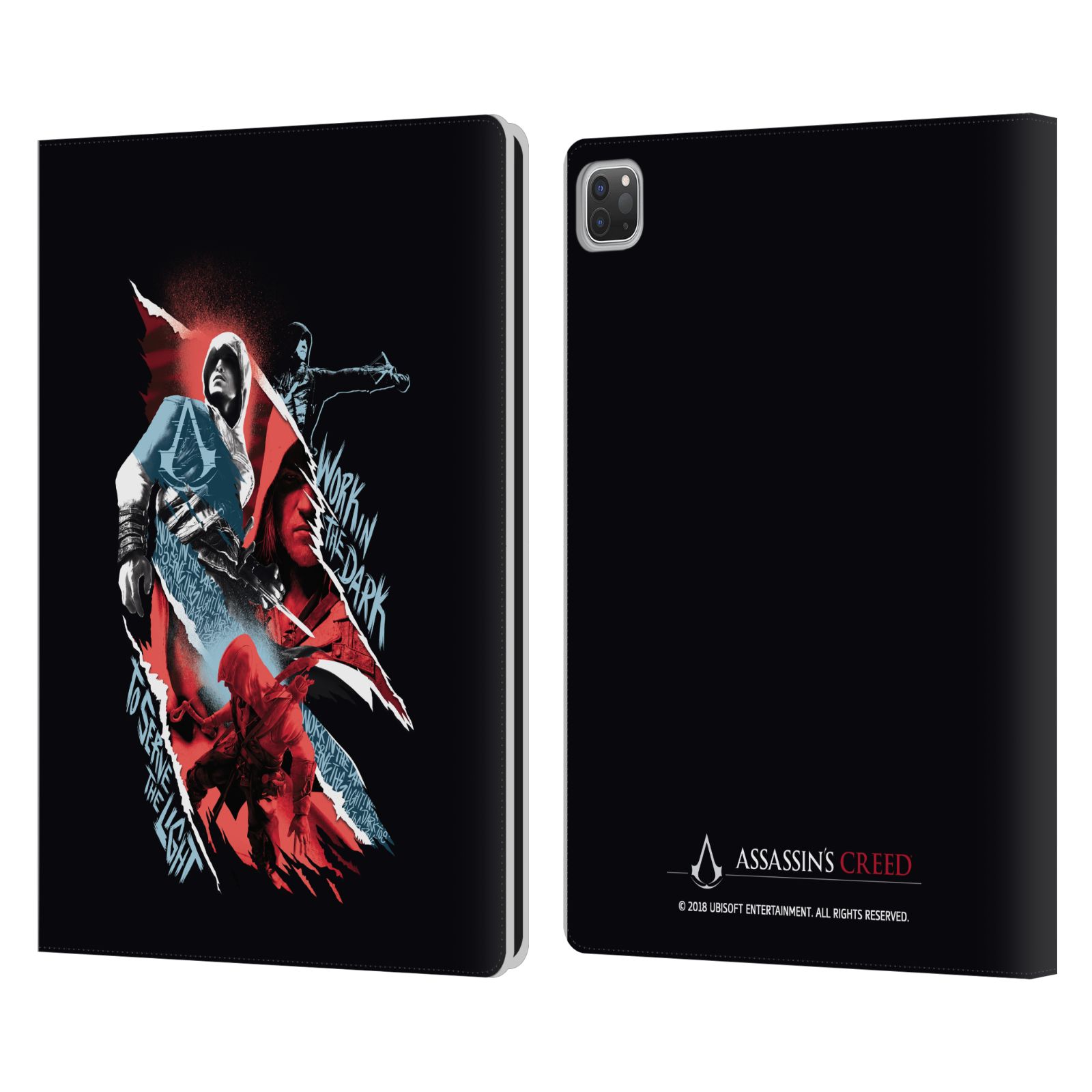 ASSASSIN'S CREED LEGACY CHARACTER ARTWORK LEATHER BOOK CASE FOR APPLE iPAD - Picture 15 of 16