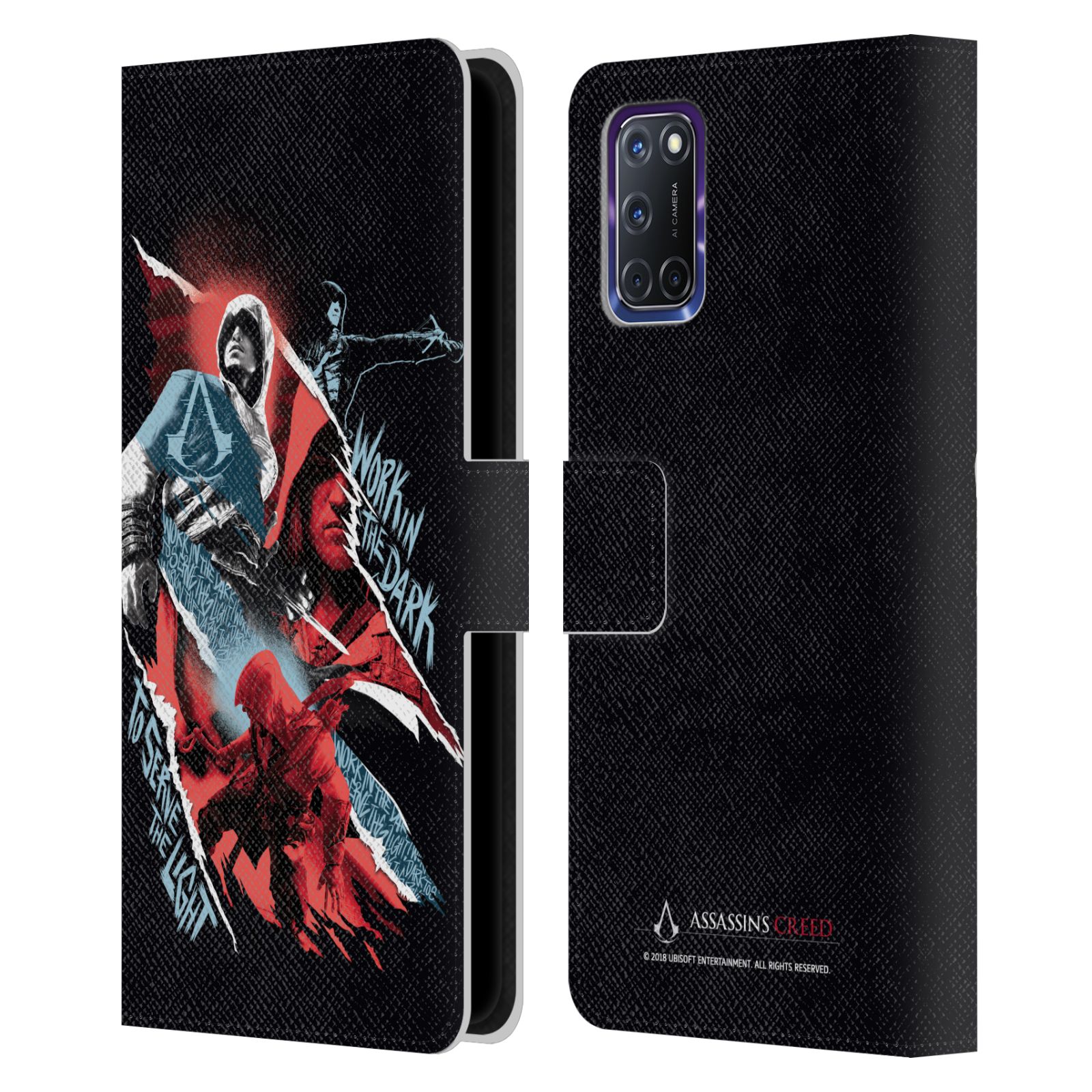 ASSASSIN'S CREED LEGACY CHARACTER ARTWORK LEATHER BOOK CASE FOR OPPO PHONES - 第 15/16 張圖片