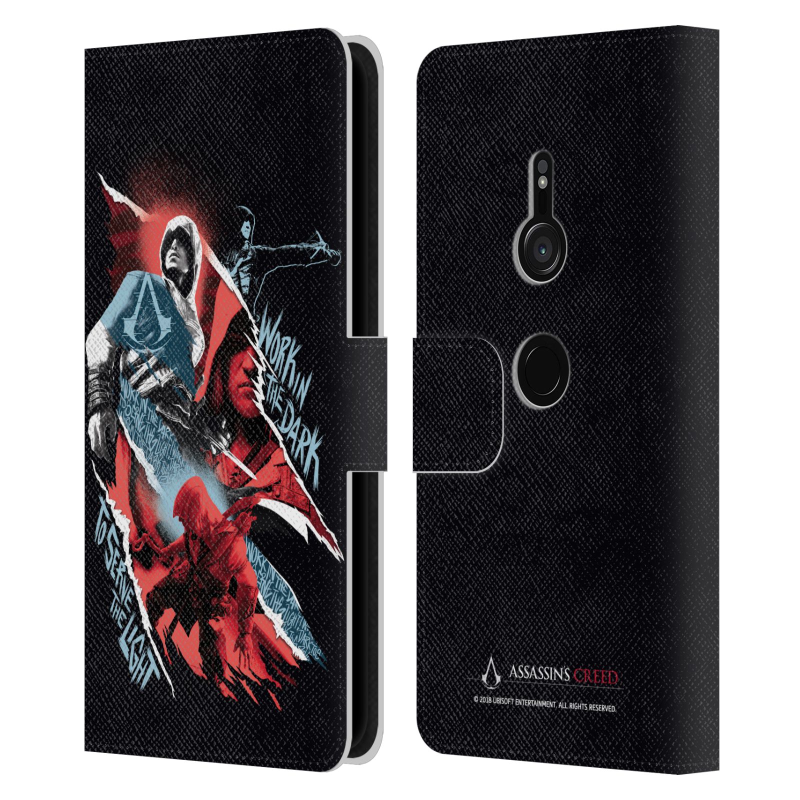 ASSASSIN'S CREED LEGACY CHARACTER ARTWORK LEATHER BOOK CASE FOR SONY PHONES 1 - 第 14/15 張圖片