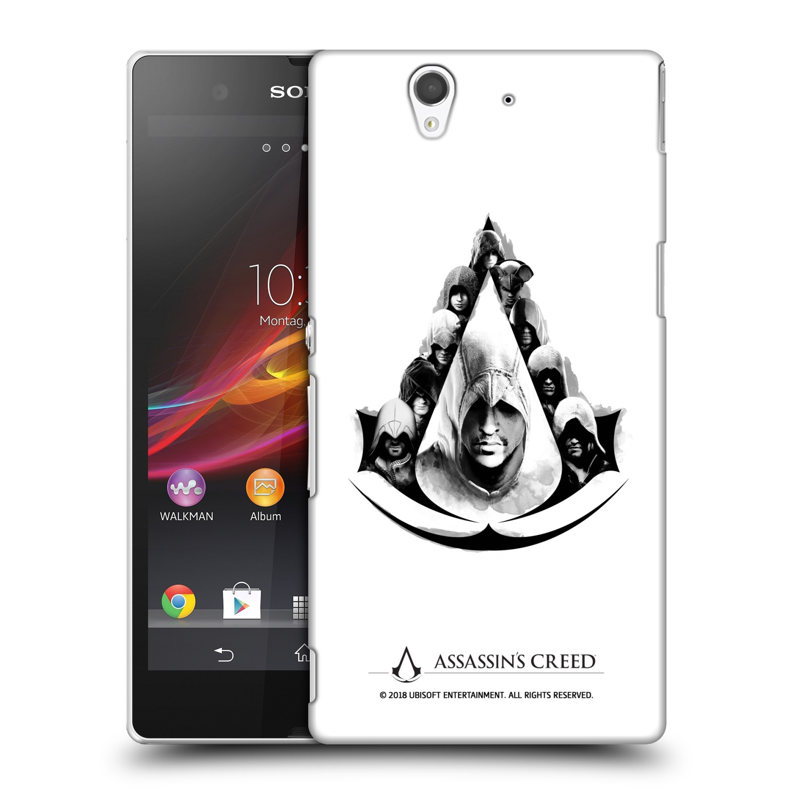 OFFICIAL ASSASSIN'S CREED LEGACY LOGO HARD BACK CASE FOR SONY PHONES 3 - Picture 7 of 10