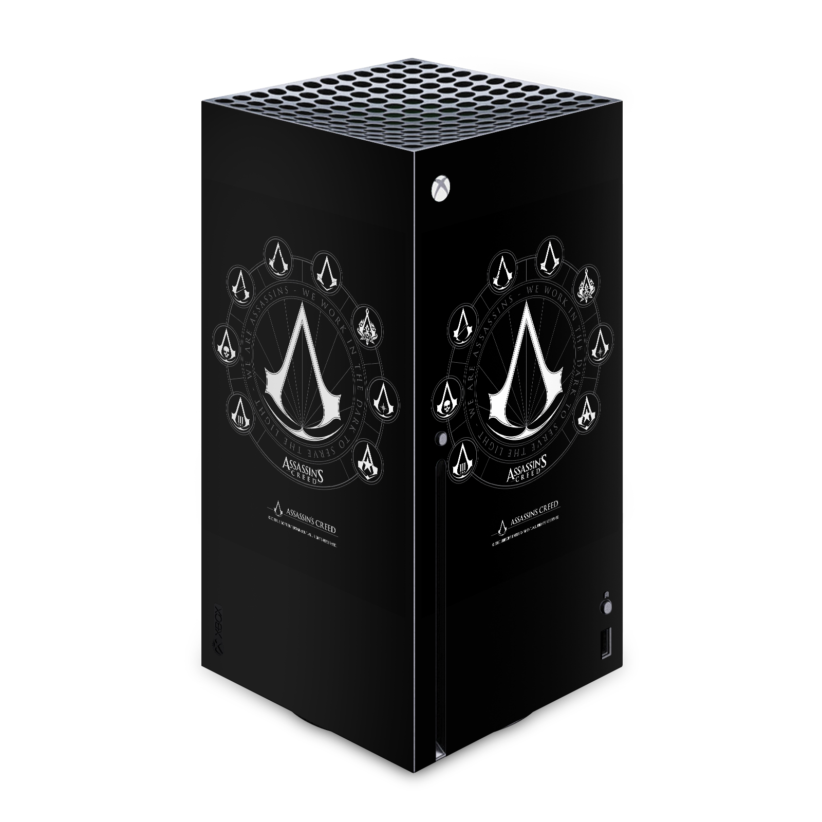 OFFICIAL ASSASSIN'S CREED LEGACY LOGO VINYL SKIN DECAL FOR XBOX SERIES X CONSOLE