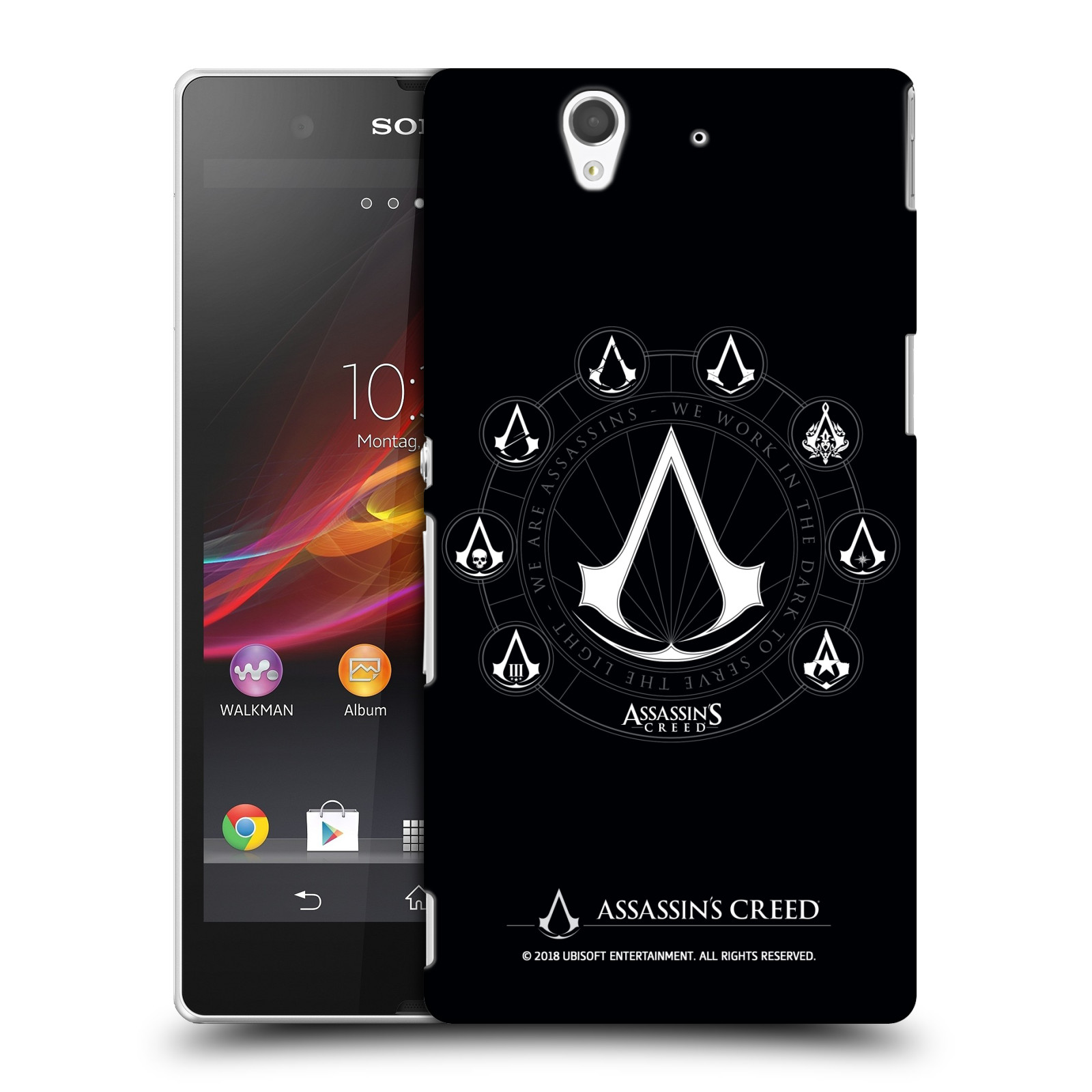 OFFICIAL ASSASSIN'S CREED LEGACY LOGO HARD BACK CASE FOR SONY PHONES 3 - Picture 8 of 10