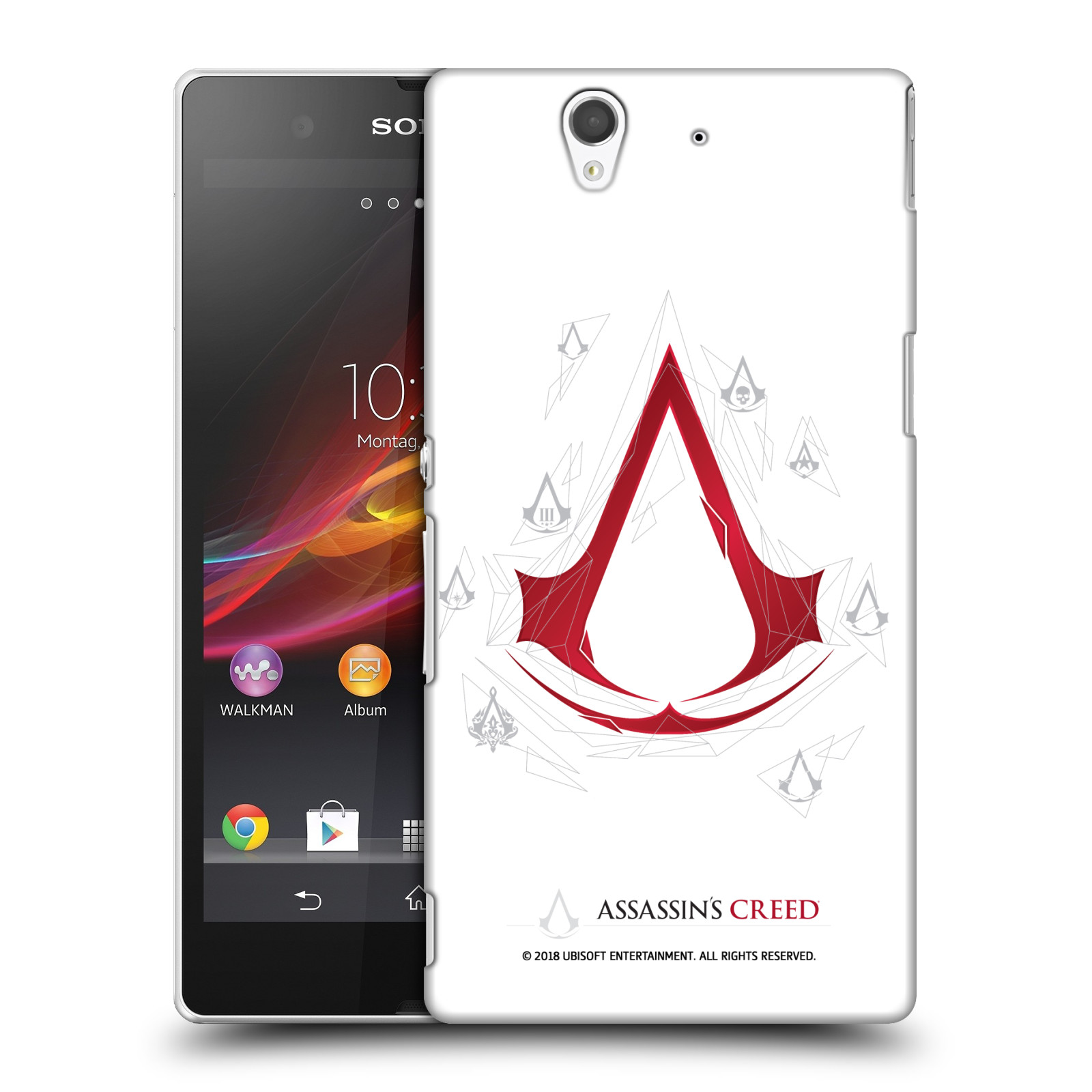 OFFICIAL ASSASSIN'S CREED LEGACY LOGO HARD BACK CASE FOR SONY PHONES 3 - Picture 10 of 10
