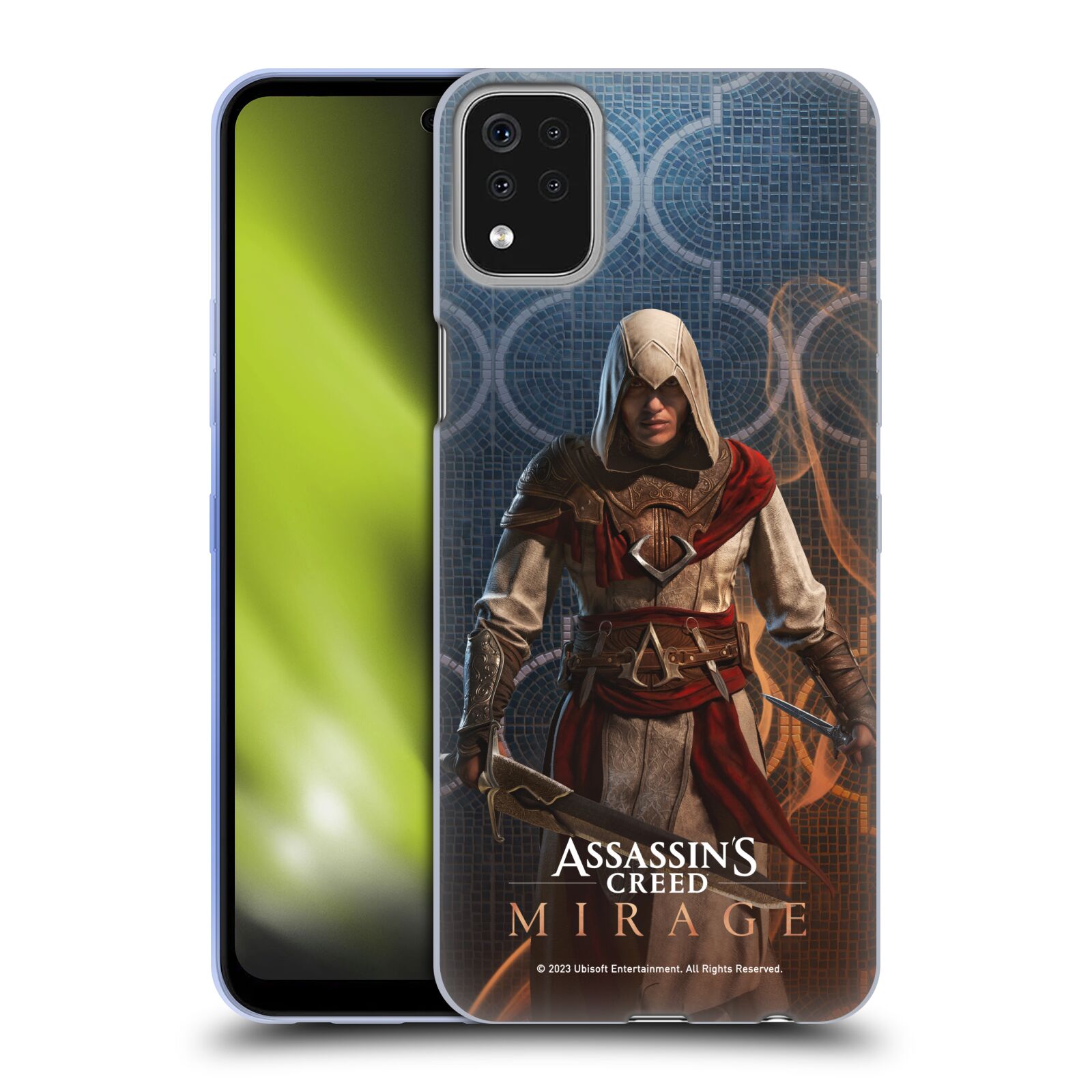 FUNDA OFICIAL DE GEL SUAVE CON GRÁFICOS ASSASSIN'S CREED PARA TELÉFONOS LG 1 - Imagen 8 de 8
