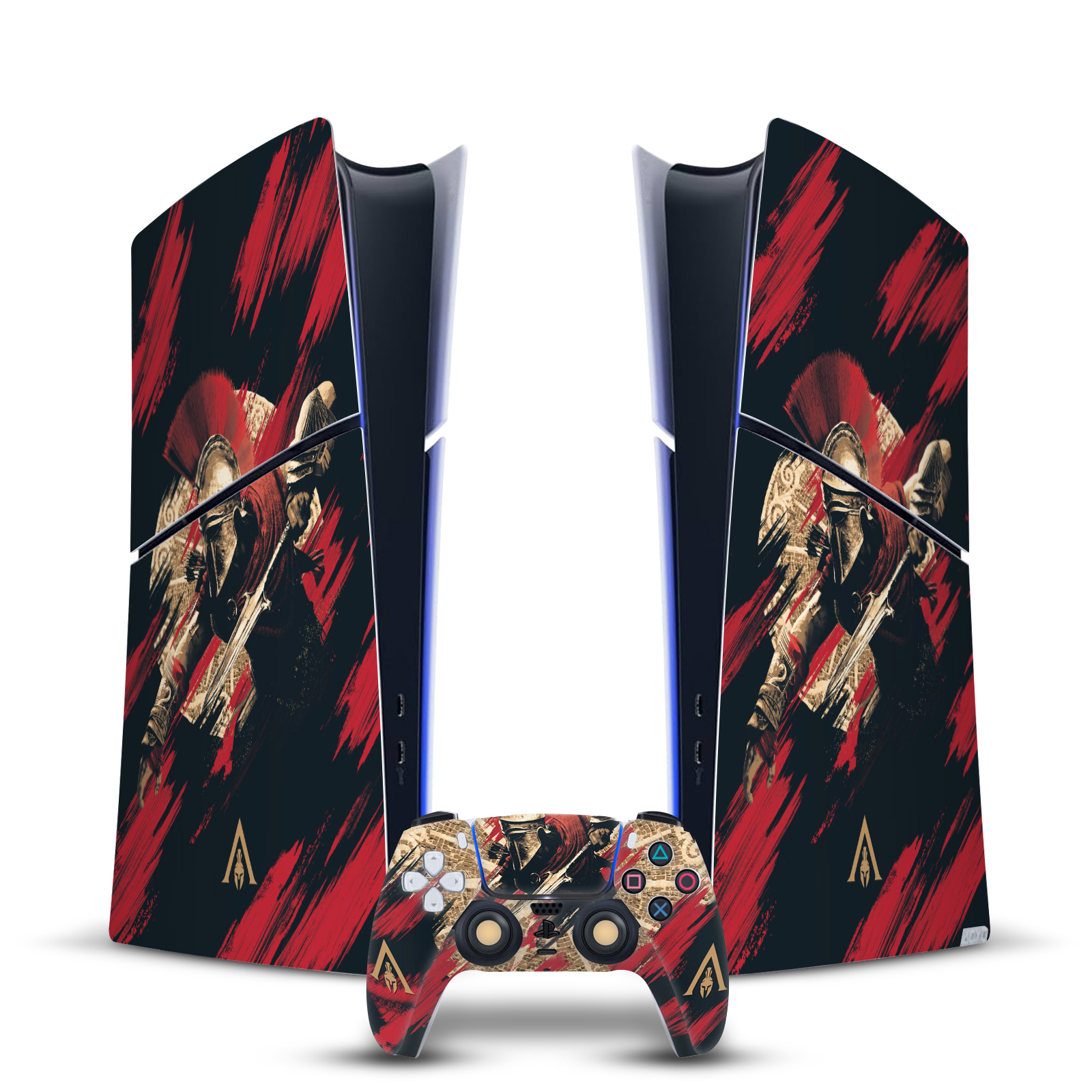 ASSASSIN'S CREED ODYSSEY ARTWORK VINYL SKIN FOR PS5 SLIM DIGITAL EDITION BUNDLE