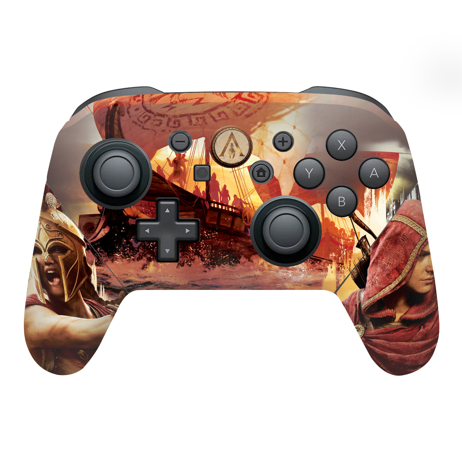 ASSASSIN'S CREED ODYSSEY GRAFIKA WINYLOWA SKÓRA DO KONTROLERA NINTENDO SWITCH PRO - Zdjęcie 9 z 10