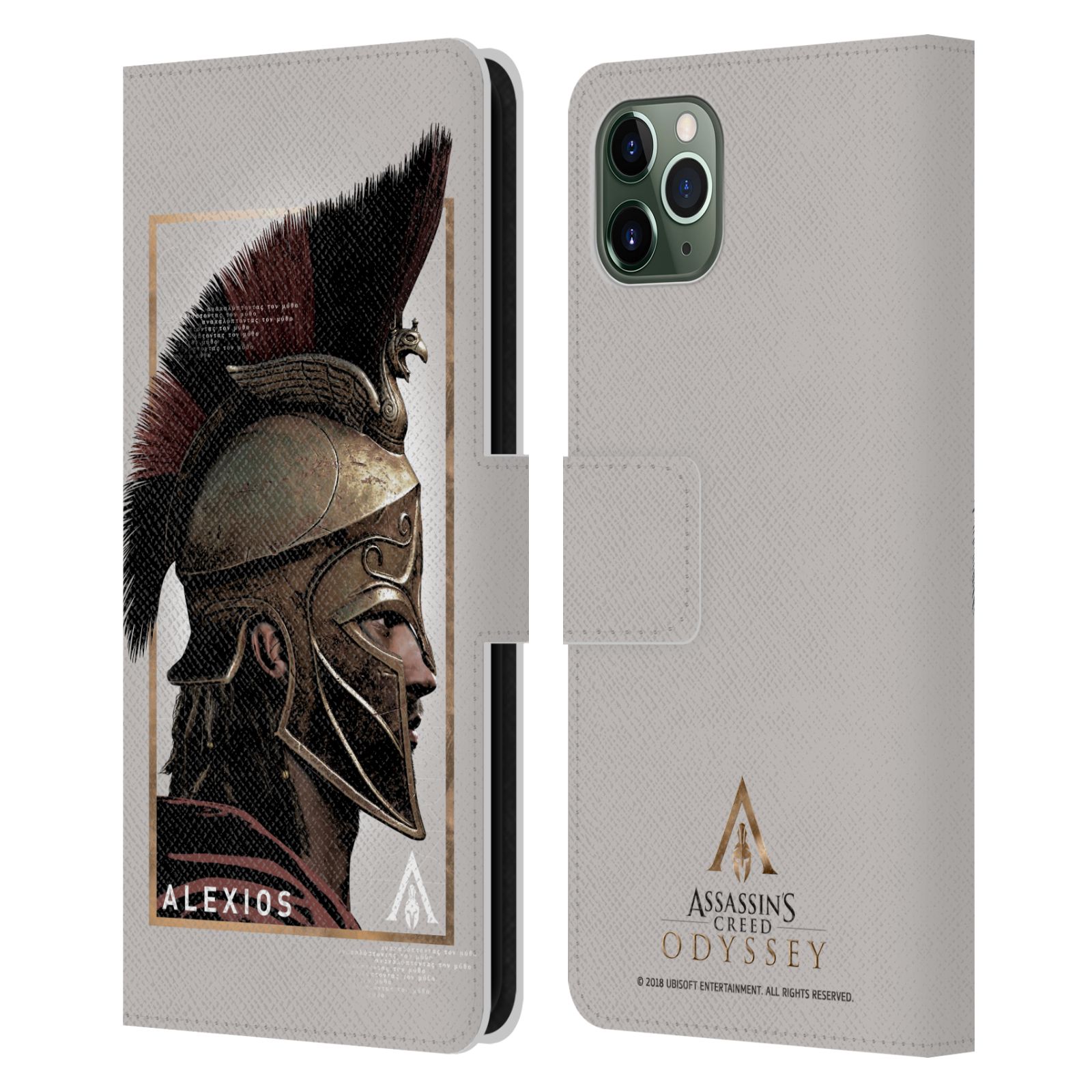 ASSASSIN'S CREED ODYSSEY ARTWORK LEATHER BOOK WALLET CASE COVER FOR