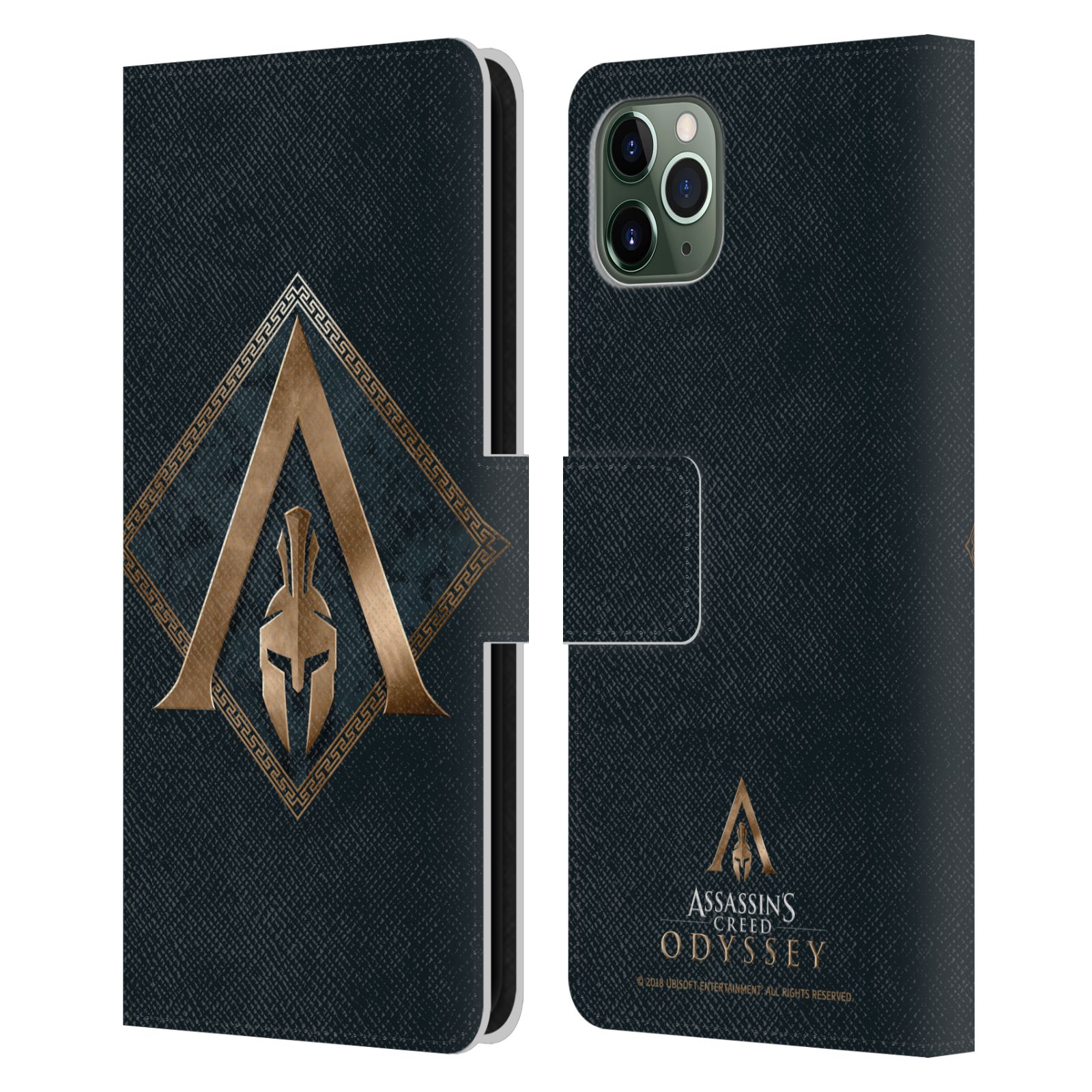 ASSASSIN'S CREED ODYSSEY ARTWORK LEATHER BOOK WALLET CASE COVER FOR