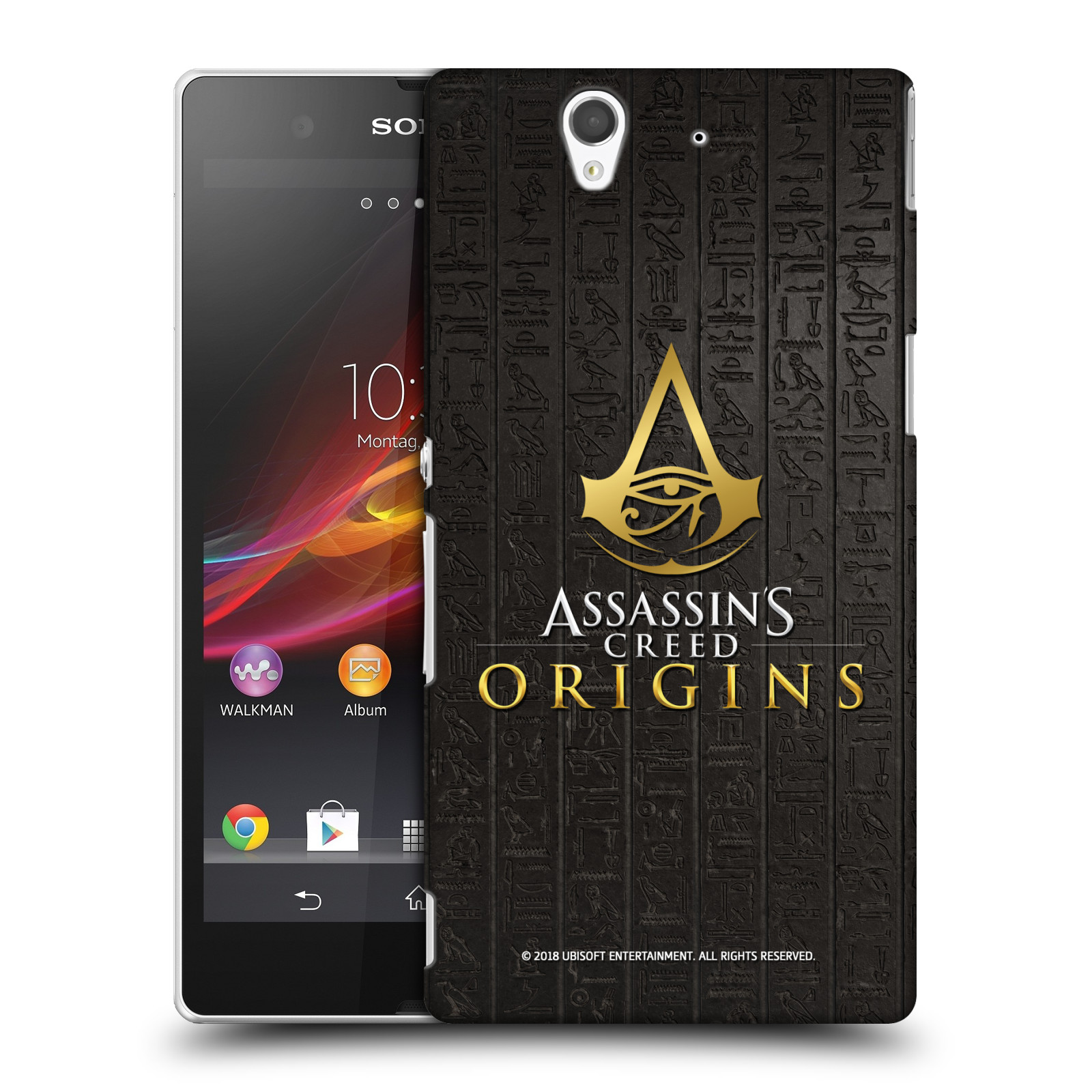 FUNDA TRASERA RÍGIDA OFICIAL ASSASSIN'S CREED ORIGINS KEY ART PARA TELÉFONOS SONY 3 - Imagen 10 de 10