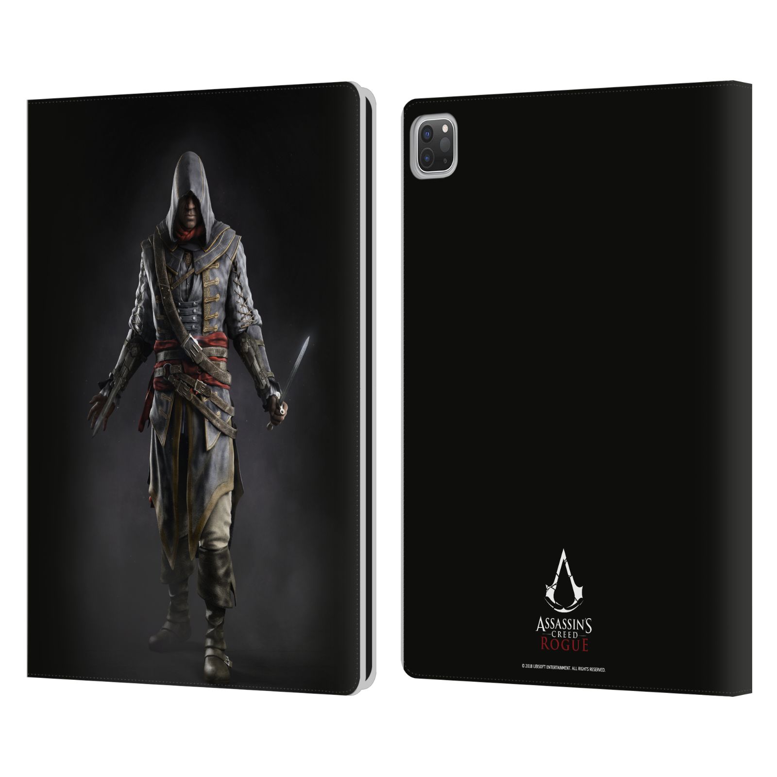 OFFICIAL ASSASSIN'S CREED ROGUE KEY ART LEATHER BOOK WALLET CASE FOR APPLE iPAD - Picture 8 of 10