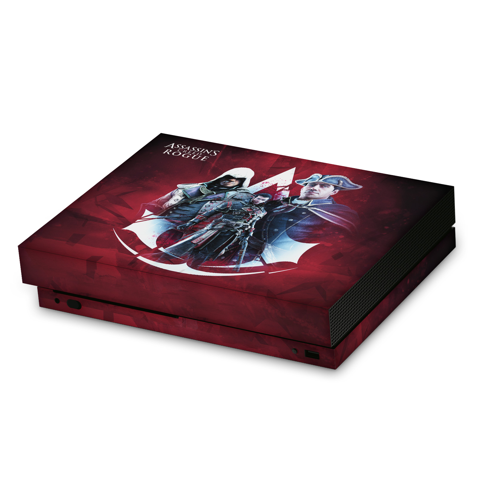 OFFICIAL ASSASSIN'S CREED ROGUE KEY ART VINYL SKIN DECAL FOR XBOX ONE X CONSOLE