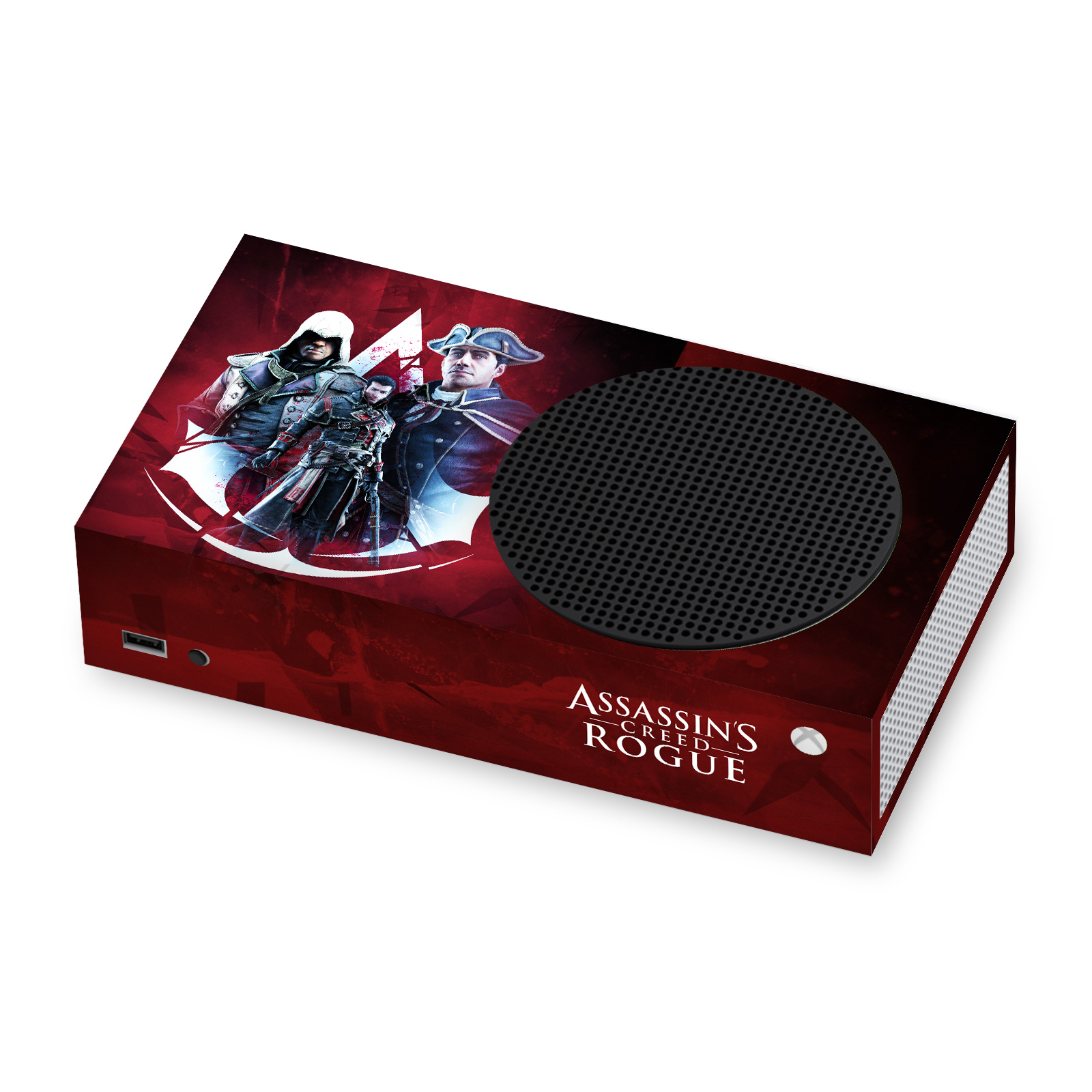 ASSASSIN'S CREED ROGUE KEY ART VINYL SKIN DECAL FOR XBOX SERIES S CONSOLE