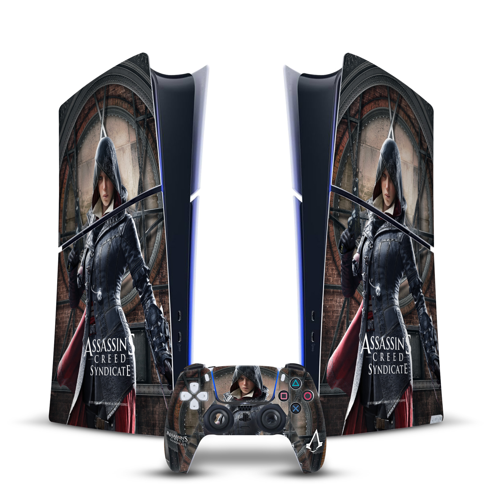 ASSASSIN'S CREED SYNDICATE GRAPHICS VINYL SKIN FOR PS5 SLIM/PRO DIGITAL BUNDLE