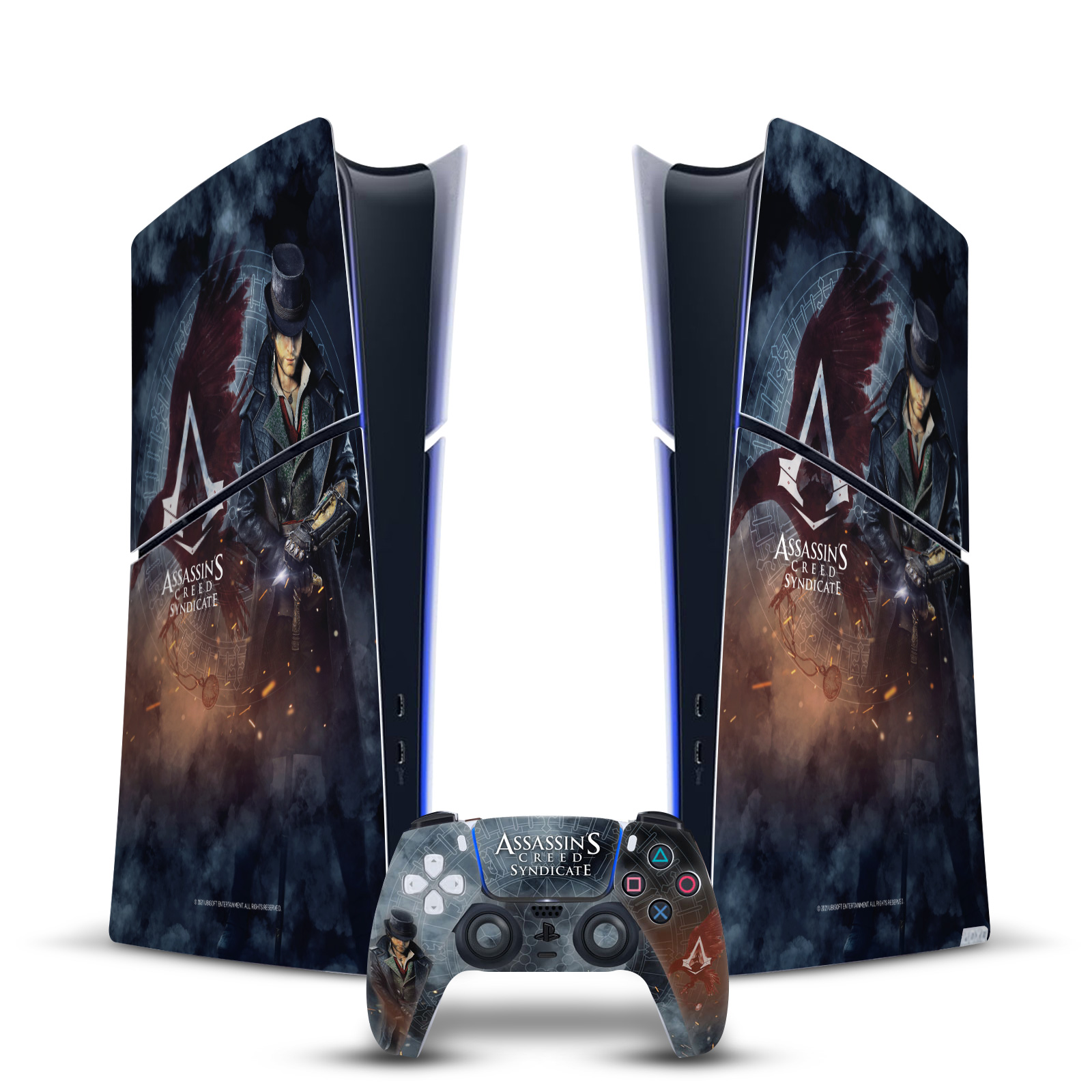 ASSASSIN'S CREED SYNDICATE GRAPHICS VINYL SKIN FOR PS5 SLIM/PRO DIGITAL BUNDLE