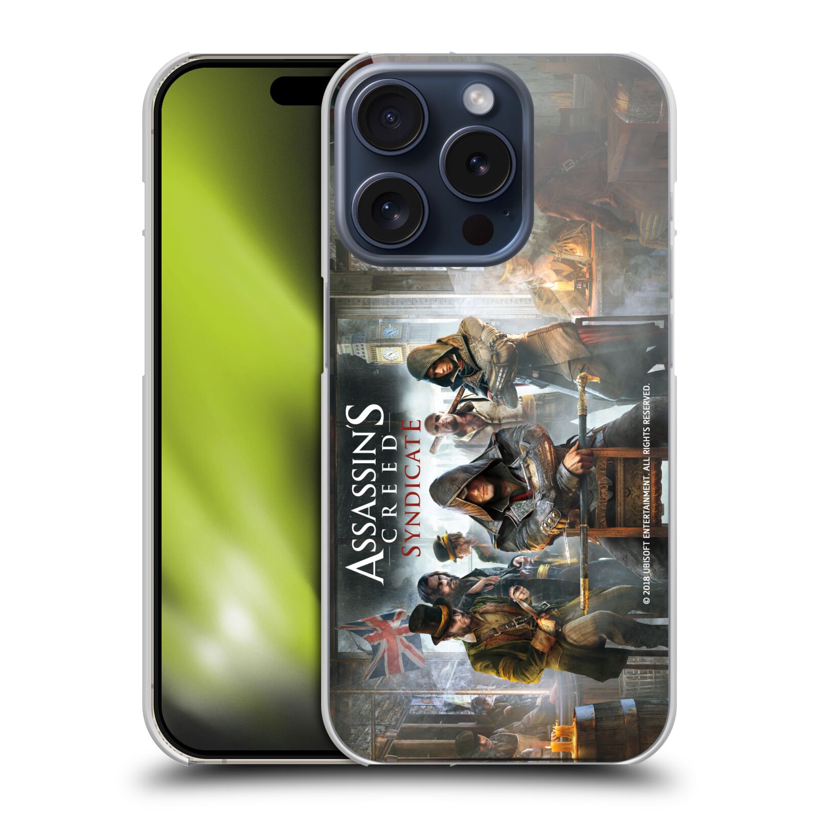 ASSASSIN'S CREED SYNDICATE KEY ART HARD BACK CASE FOR APPLE iPHONE PHONES