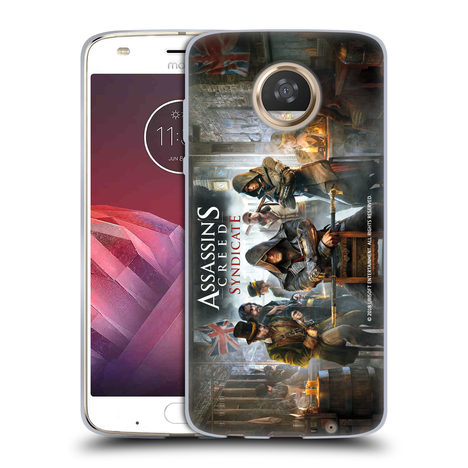 OFFICIAL ASSASSIN'S CREED SYNDICATE KEY ART SOFT GEL CASE FOR MOTOROLA PHONES 2 - Picture 8 of 8