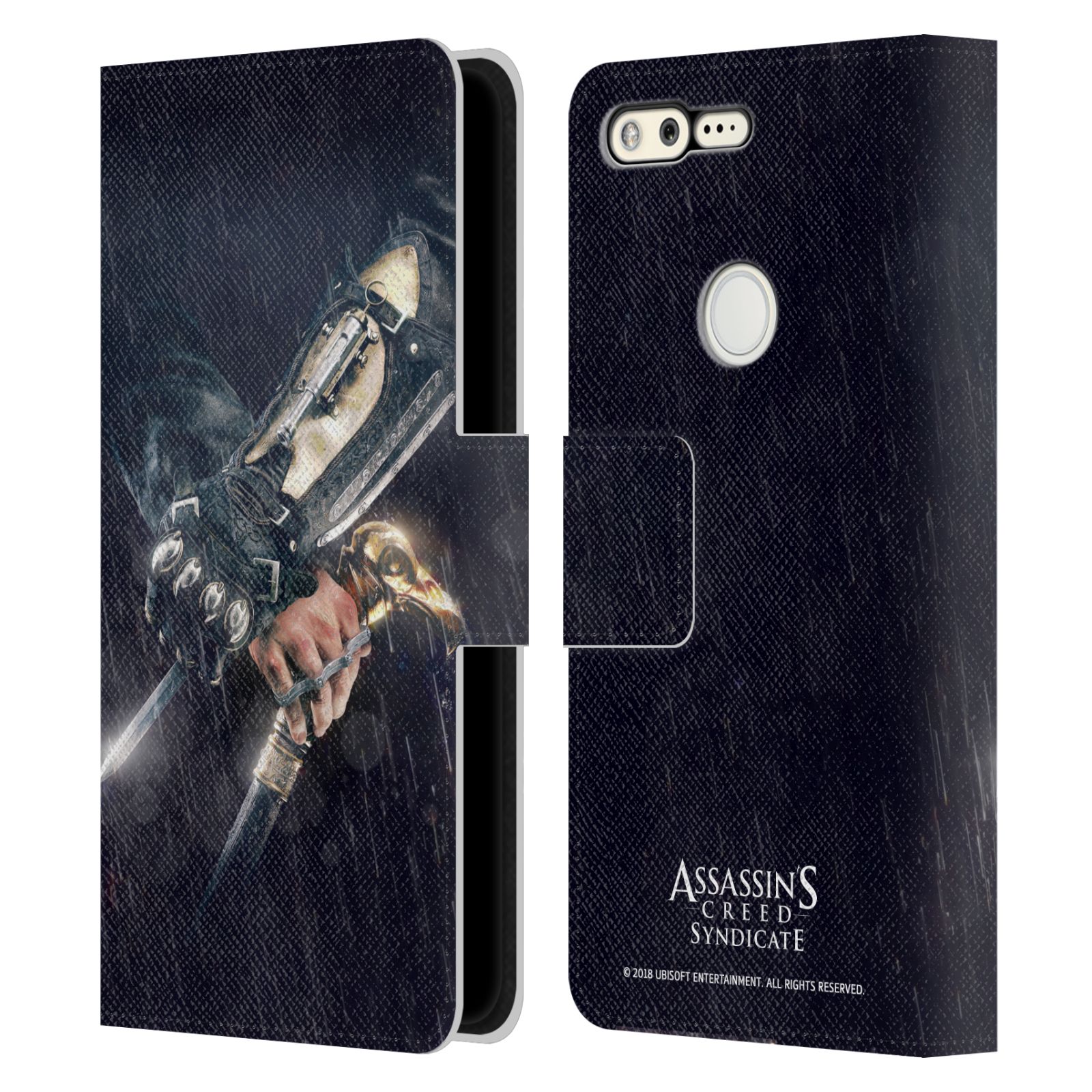 OFFICIAL ASSASSIN'S CREED SYNDICATE KEY ART LEATHER BOOK CASE FOR GOOGLE PHONES - Picture 10 of 10