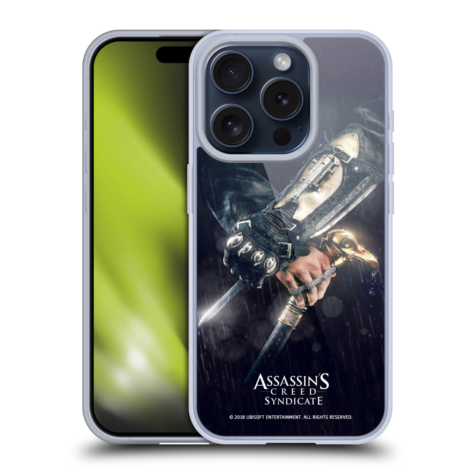 ASSASSIN'S CREED SYNDICATE KEY ART GEL CASE FOR APPLE iPHONE PHONES