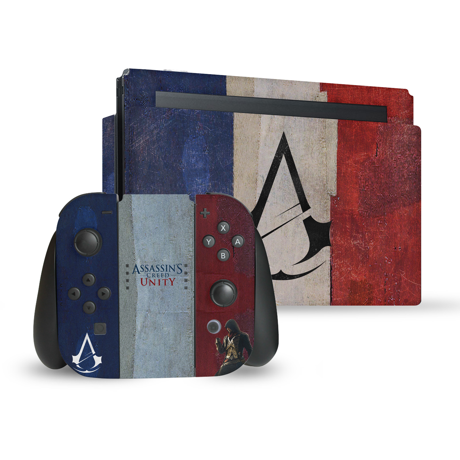 OFFICIAL ASSASSIN'S CREED UNITY KEY ART VINYL SKIN FOR NINTENDO SWITCH LITE