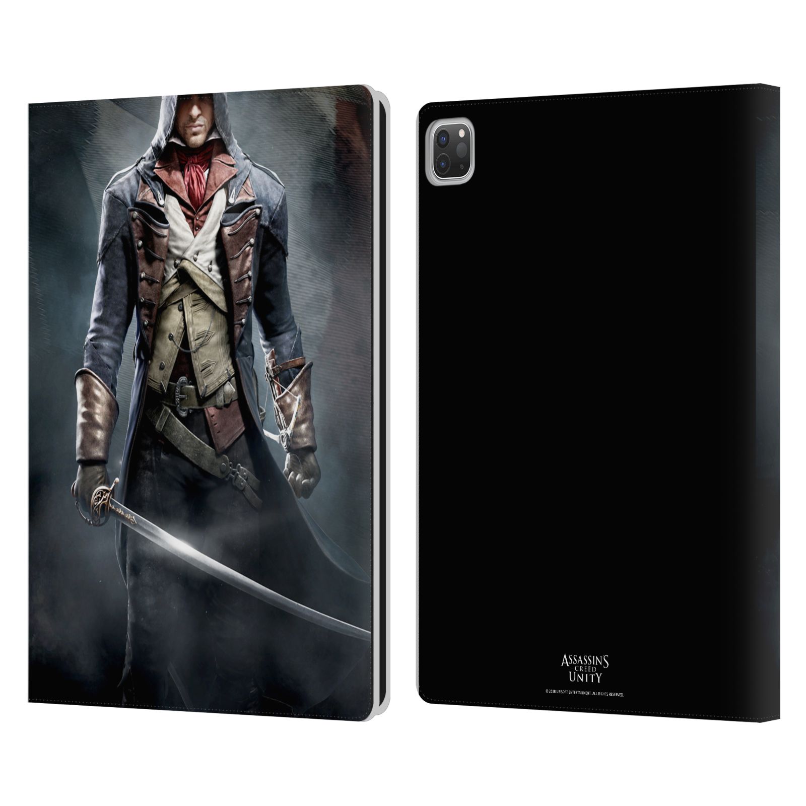 OFFICIAL ASSASSIN'S CREED UNITY KEY ART LEATHER BOOK WALLET CASE FOR APPLE iPAD