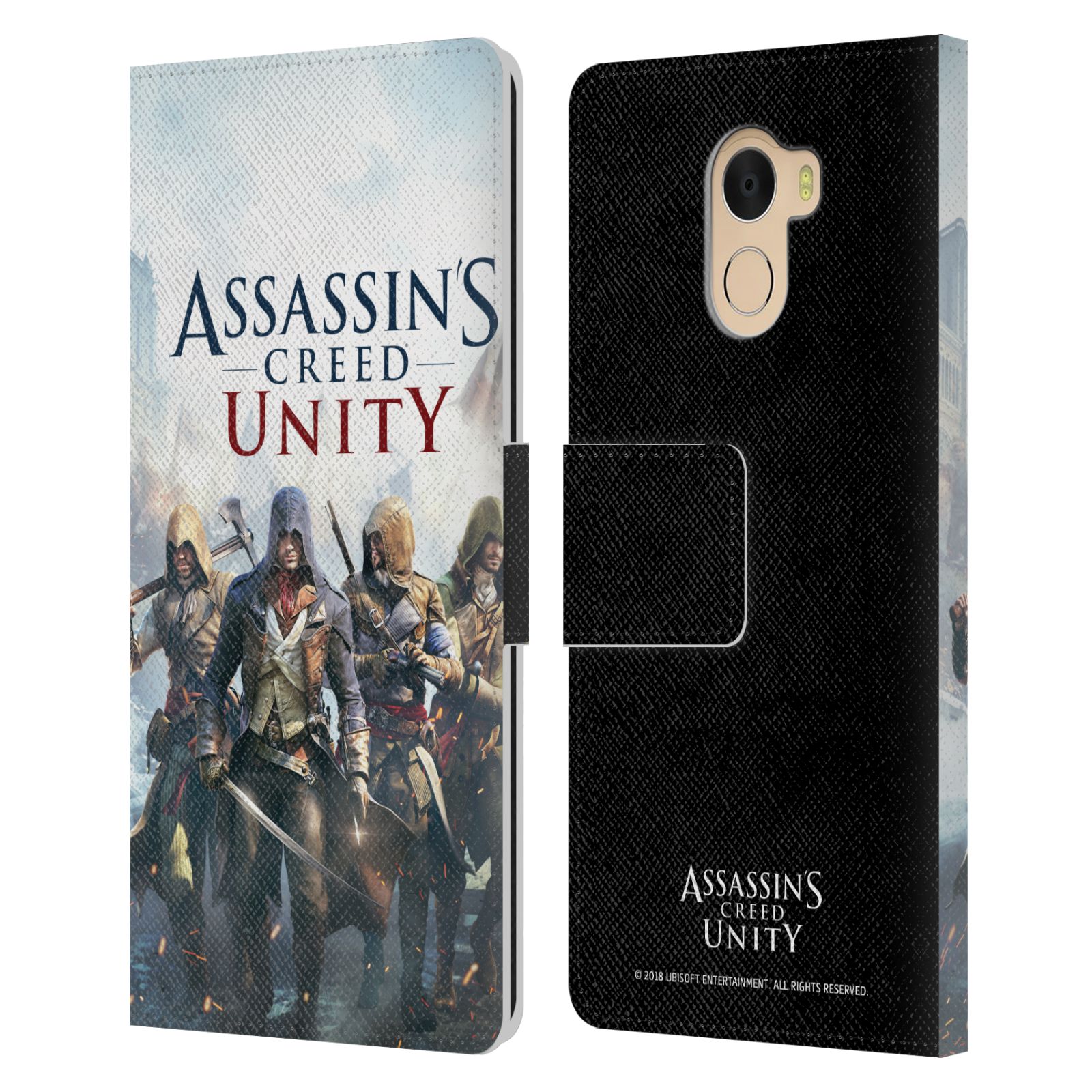 ASSASSIN'S CREED UNITY KEY ART LEATHER BOOK WALLET CASE FOR WILEYFOX & ESSENTIAL - Picture 12 of 12