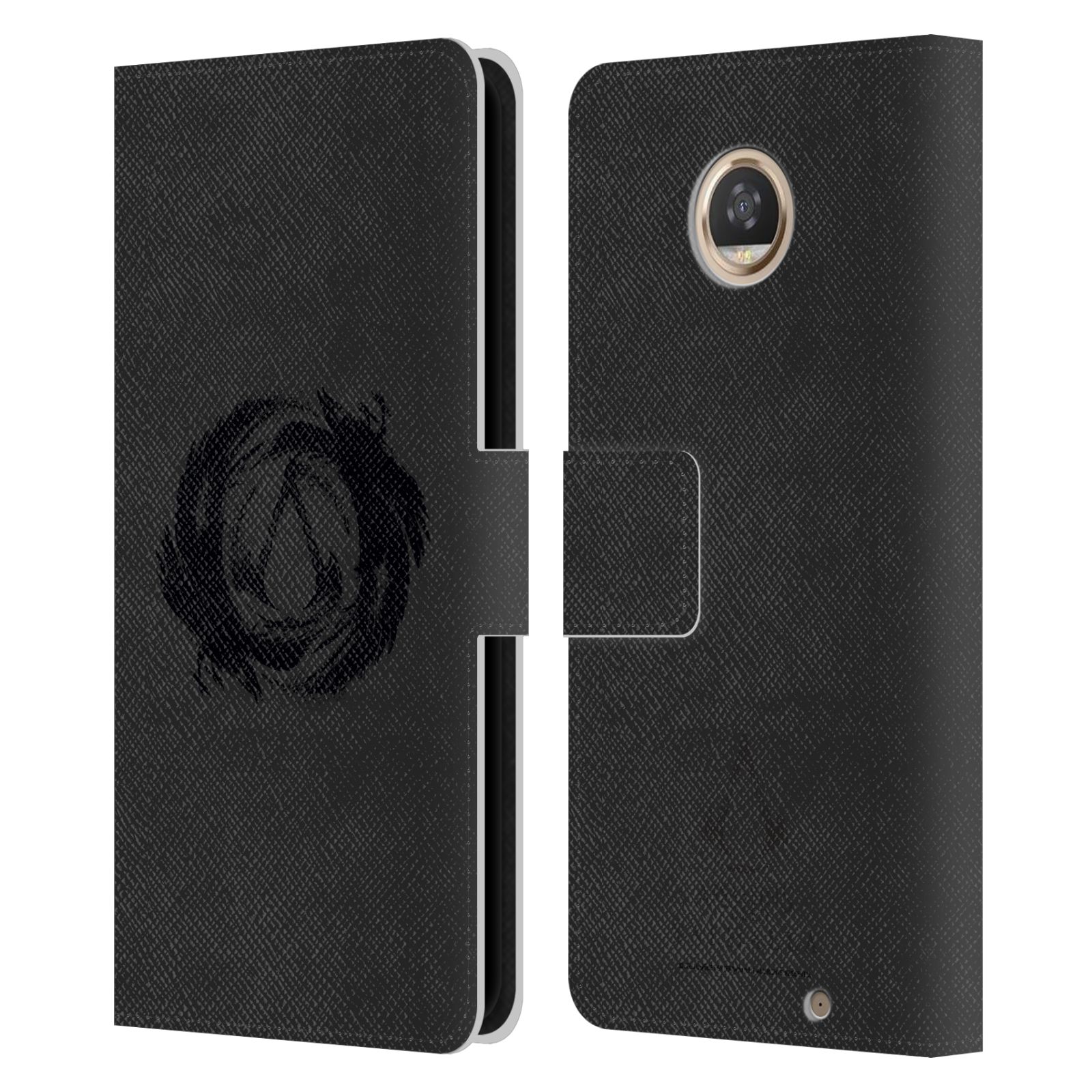 ASSASSIN'S CREED VALHALLA COMPOSITIONS LEATHER BOOK CASE FOR MOTOROLA PHONES - Picture 10 of 12