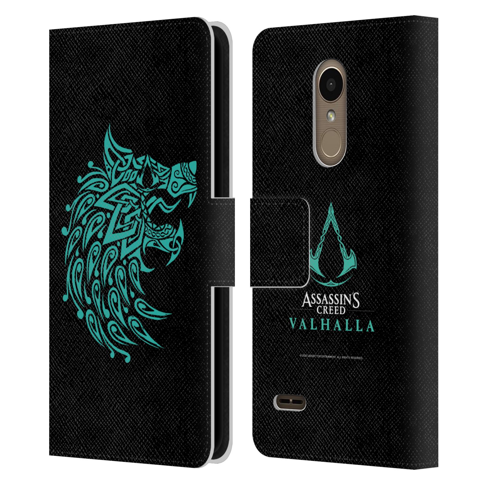 ASSASSIN'S CREED VALHALLA COMPOSITIONS PATTERNS LEATHER BOOK CASE LG PHONES 1 - Picture 7 of 7