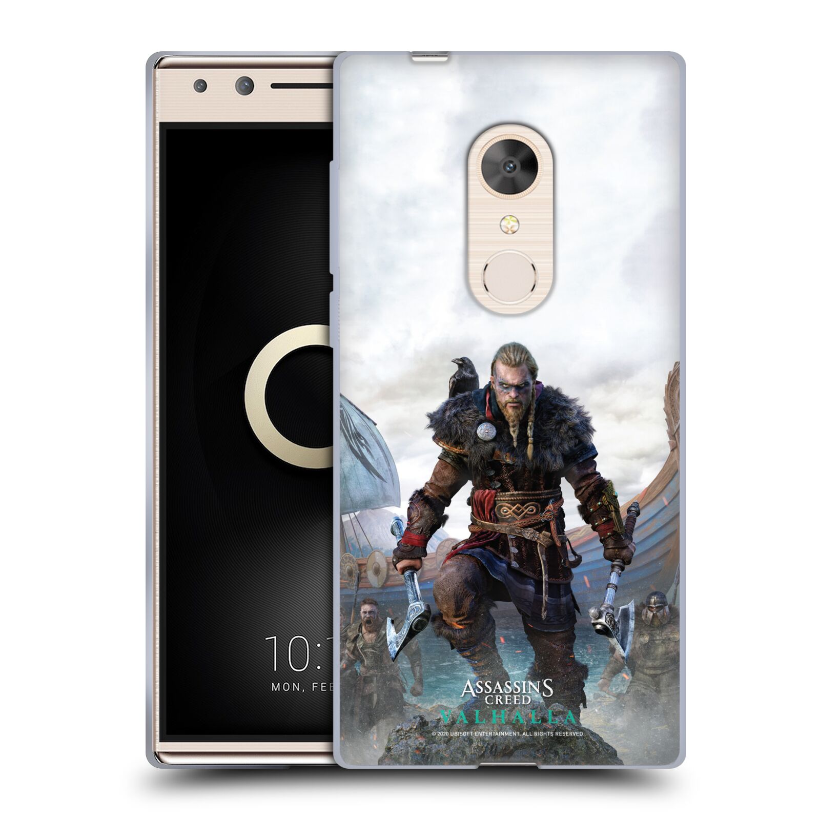 FUNDA OFICIAL DE GEL SUAVE PÓSTER ASSASSIN'S CREED VALHALLA PARA TELÉFONOS ALCATEL - Imagen 8 de 8