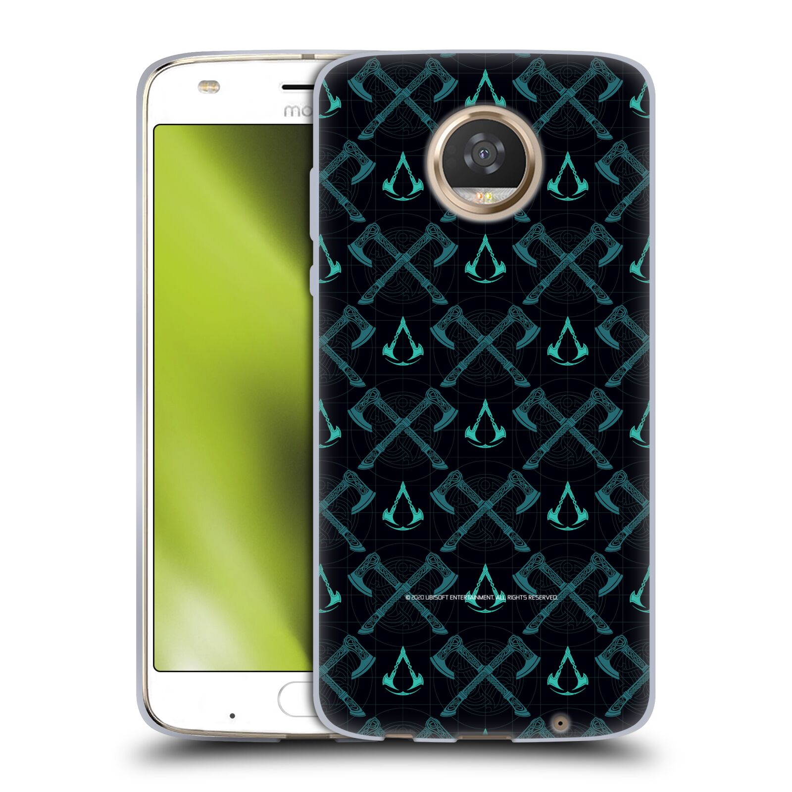 ASSASSIN'S CREED VALHALLA SYMBOLS AND PATTERNS GEL CASE FOR MOTOROLA PHONES 2 - Imagen 8 de 8