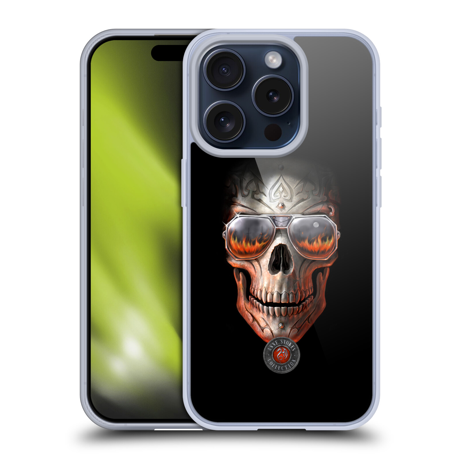 OFFICIEL ANNE STOKES CRÂNE ÉTUI COQUE EN GEL MOLLE POUR APPLE iPHONE TÉLÉPHONES - Photo 8 sur 9
