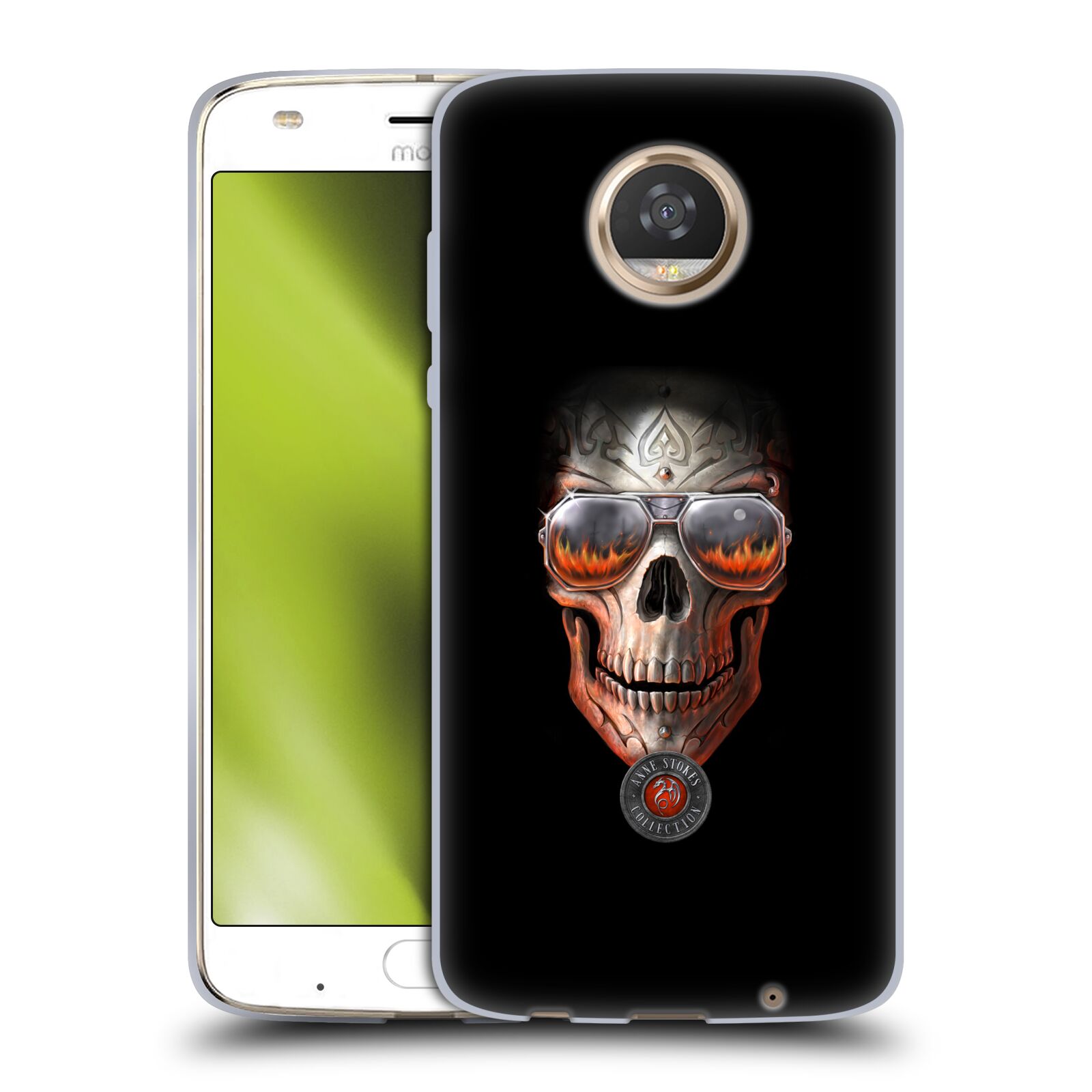 OFFICIAL ANNE STOKES SKULL GEL CASE FOR MOTOROLA PHONES - Picture 8 of 9