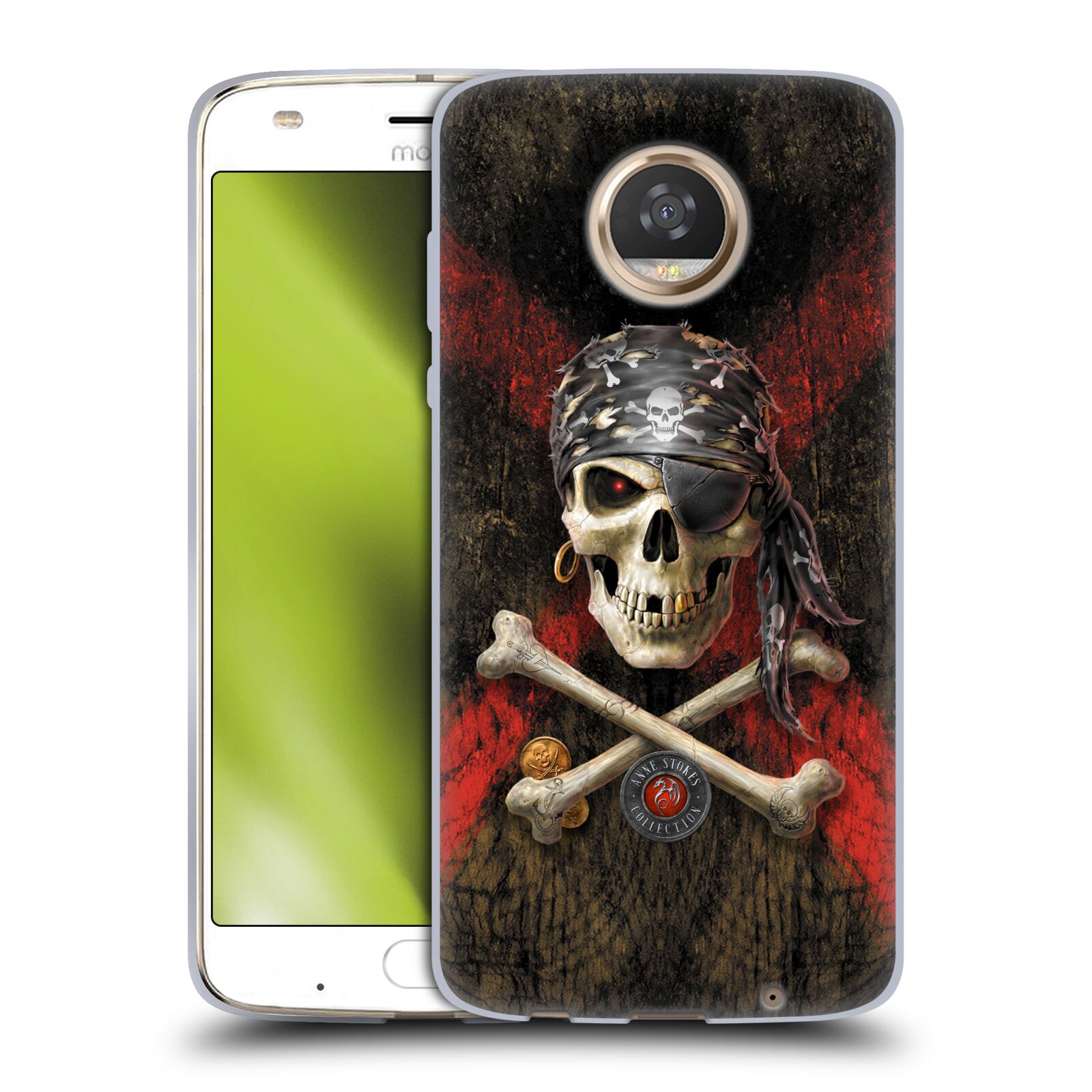 OFFICIAL ANNE STOKES SKULL GEL CASE FOR MOTOROLA PHONES - Picture 9 of 9