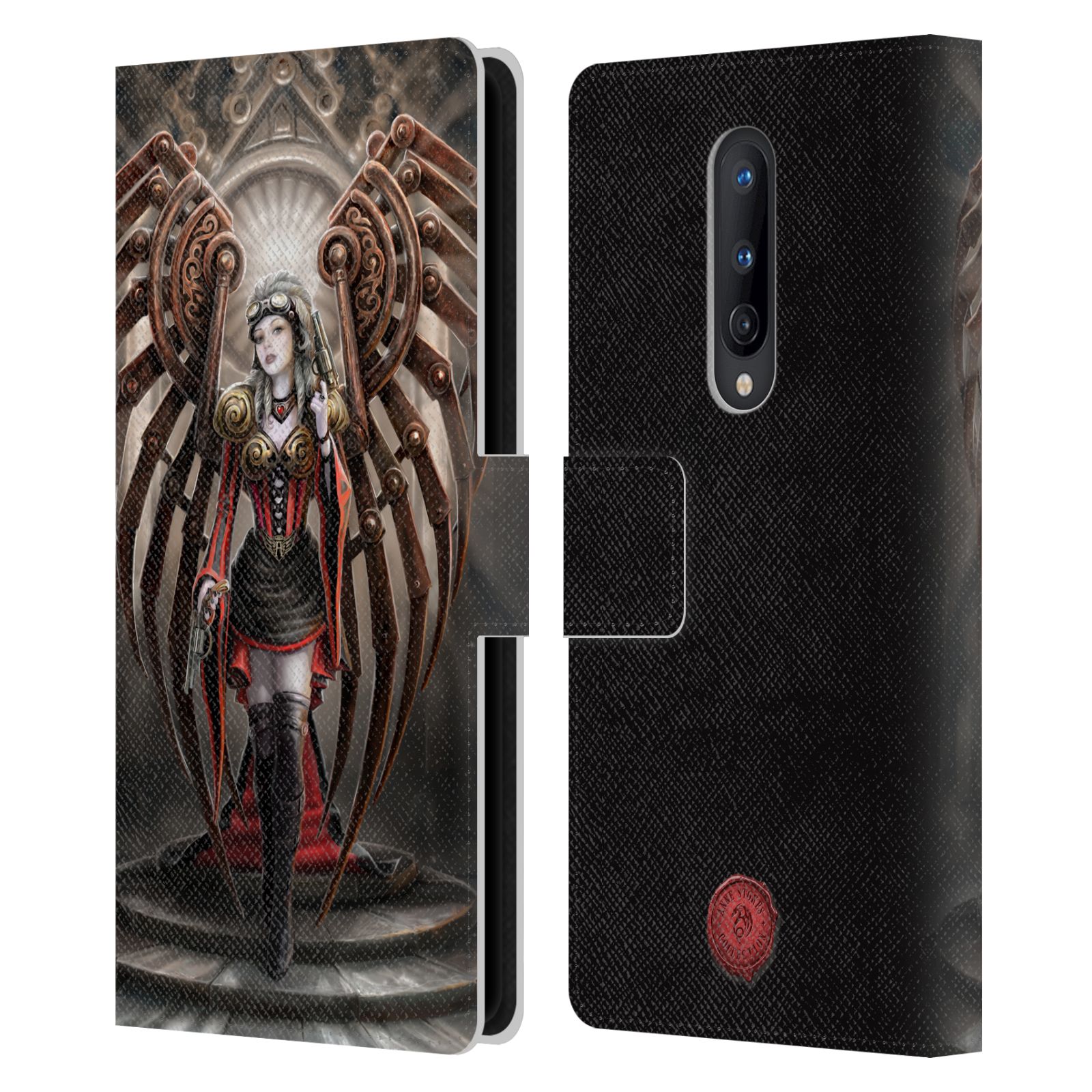 OFFICIAL ANNE STOKES STEAMPUNK LEATHER BOOK WALLET CASE COVER FOR ONEPLUS PHONES - Picture 8 of 14
