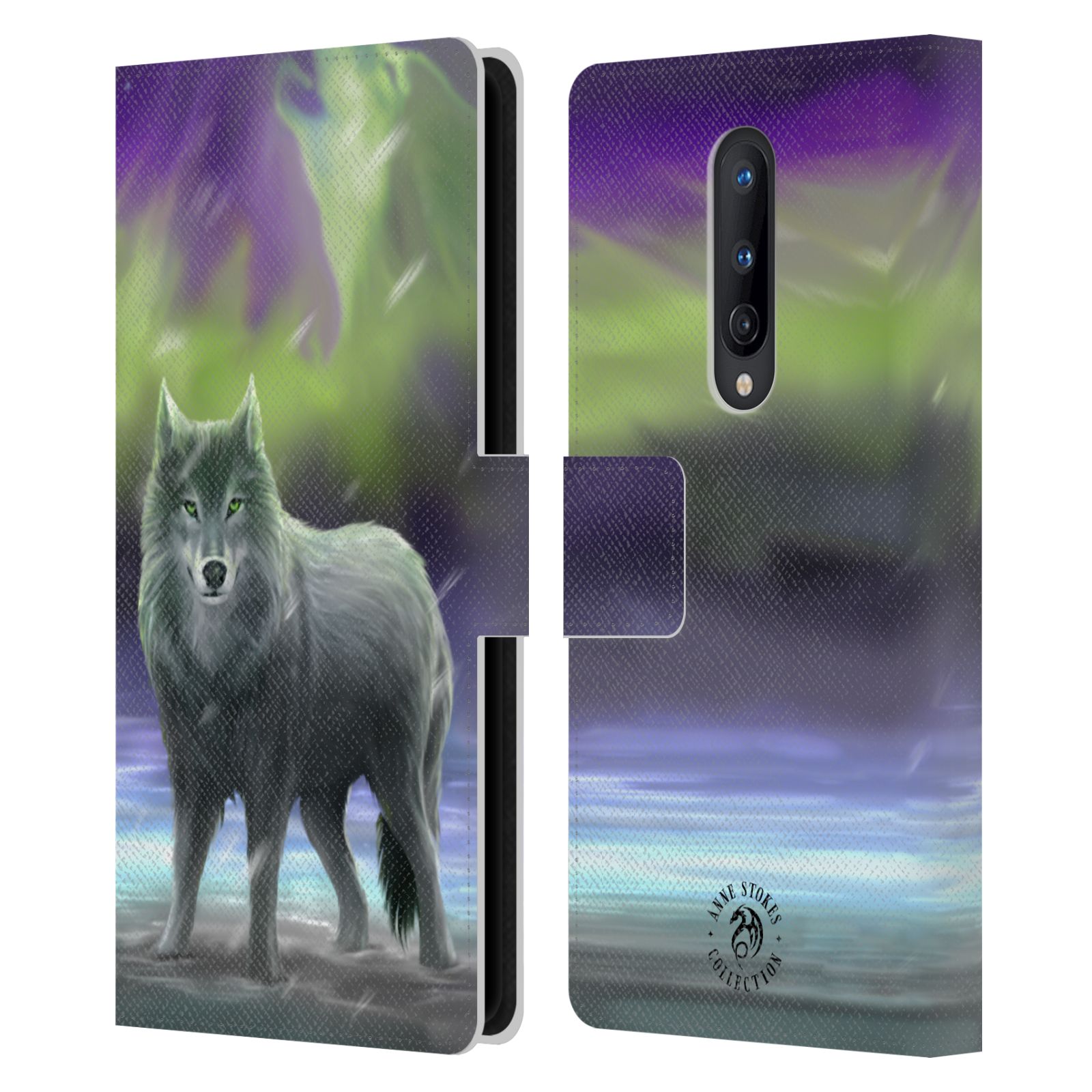 OFFICIAL ANNE STOKES WOLVES LEATHER BOOK WALLET CASE COVER FOR ONEPLUS PHONES - Picture 7 of 10