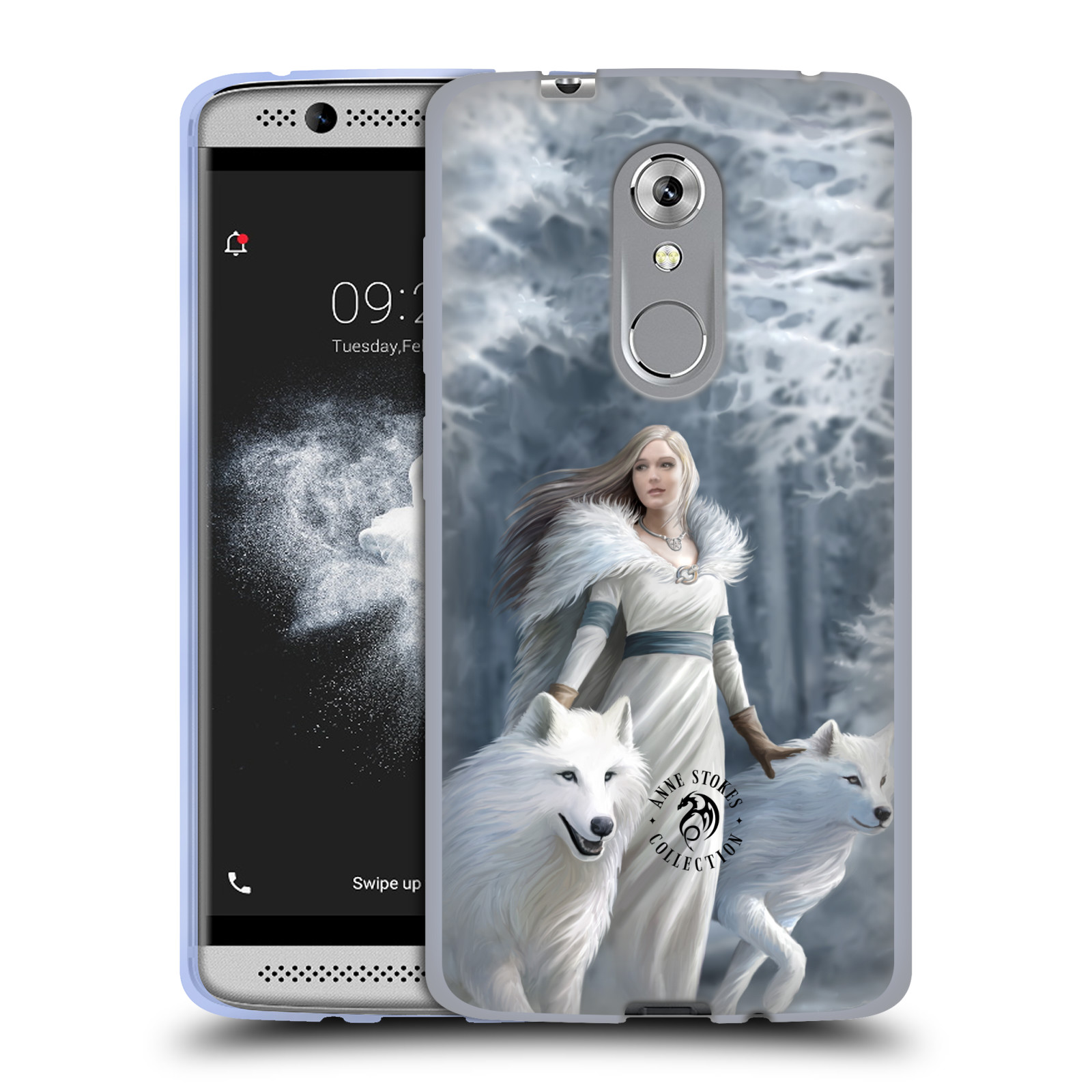 OFFICIAL ANNE STOKES WOLVES SOFT GEL CASE FOR ZTE PHONES - Picture 8 of 8