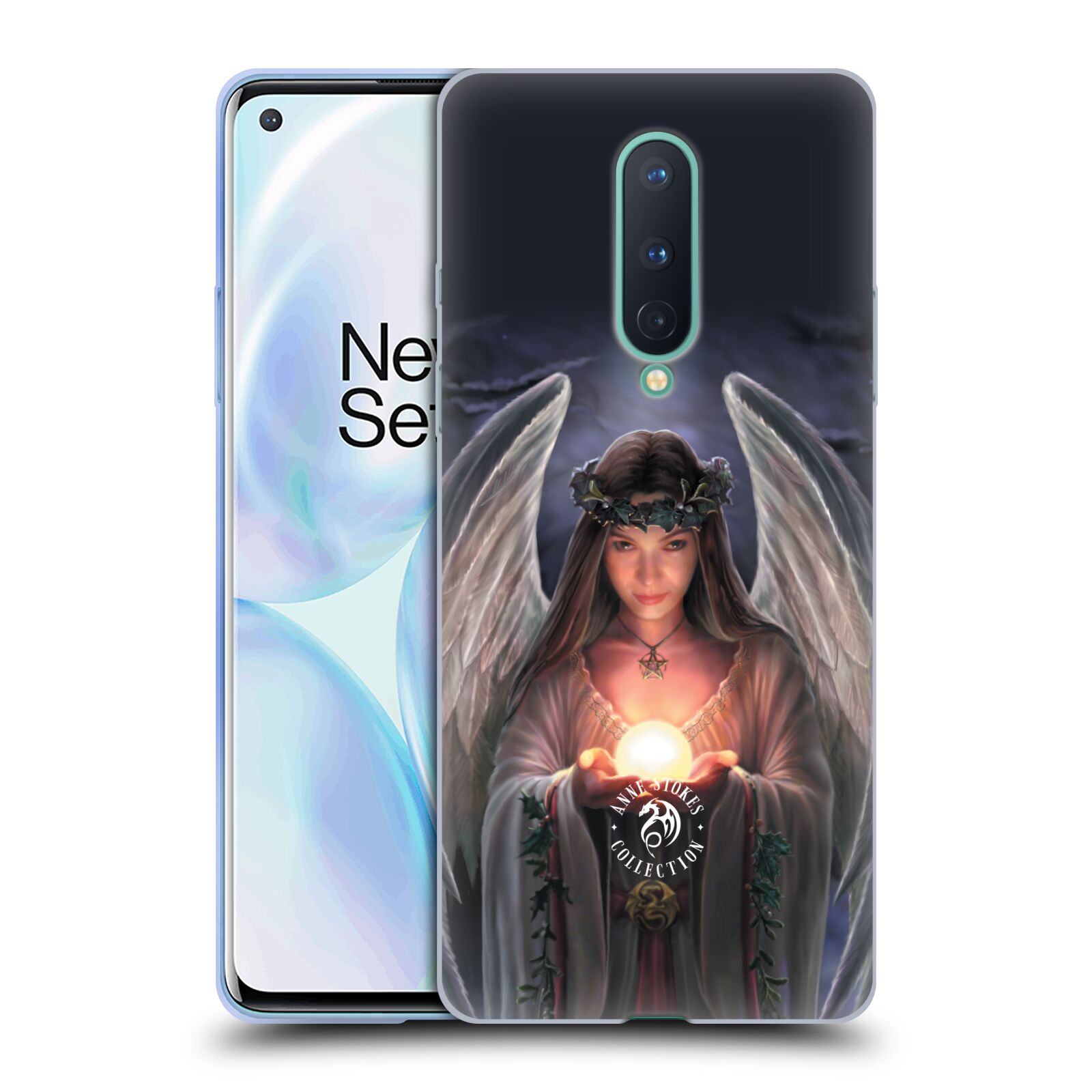 OFFICIAL ANNE STOKES YULE SOFT GEL CASE FOR GOOGLE ONEPLUS PHONES - Picture 8 of 16