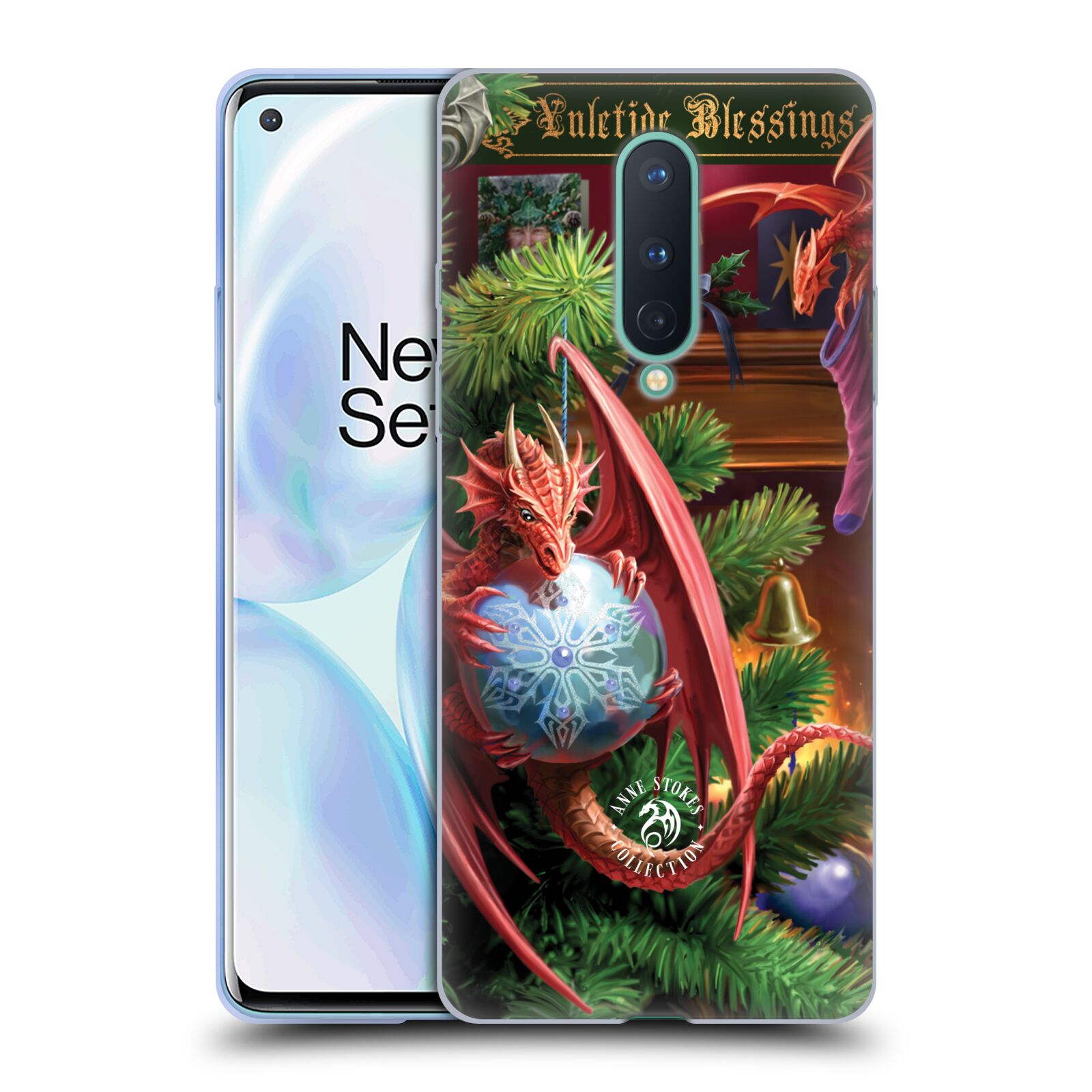OFFICIAL ANNE STOKES YULE SOFT GEL CASE FOR GOOGLE ONEPLUS PHONES - Picture 10 of 16