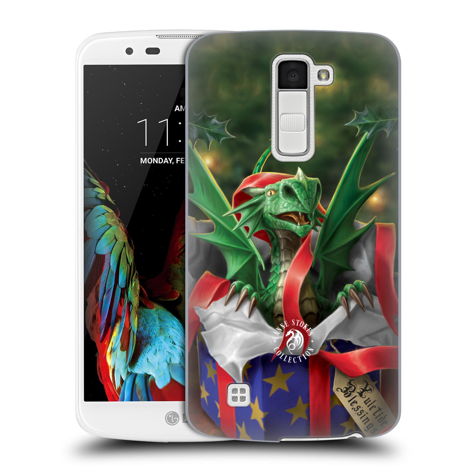 OFFICIAL ANNE STOKES YULE HARD BACK CASE FOR LG PHONES 3 - Picture 15 of 16