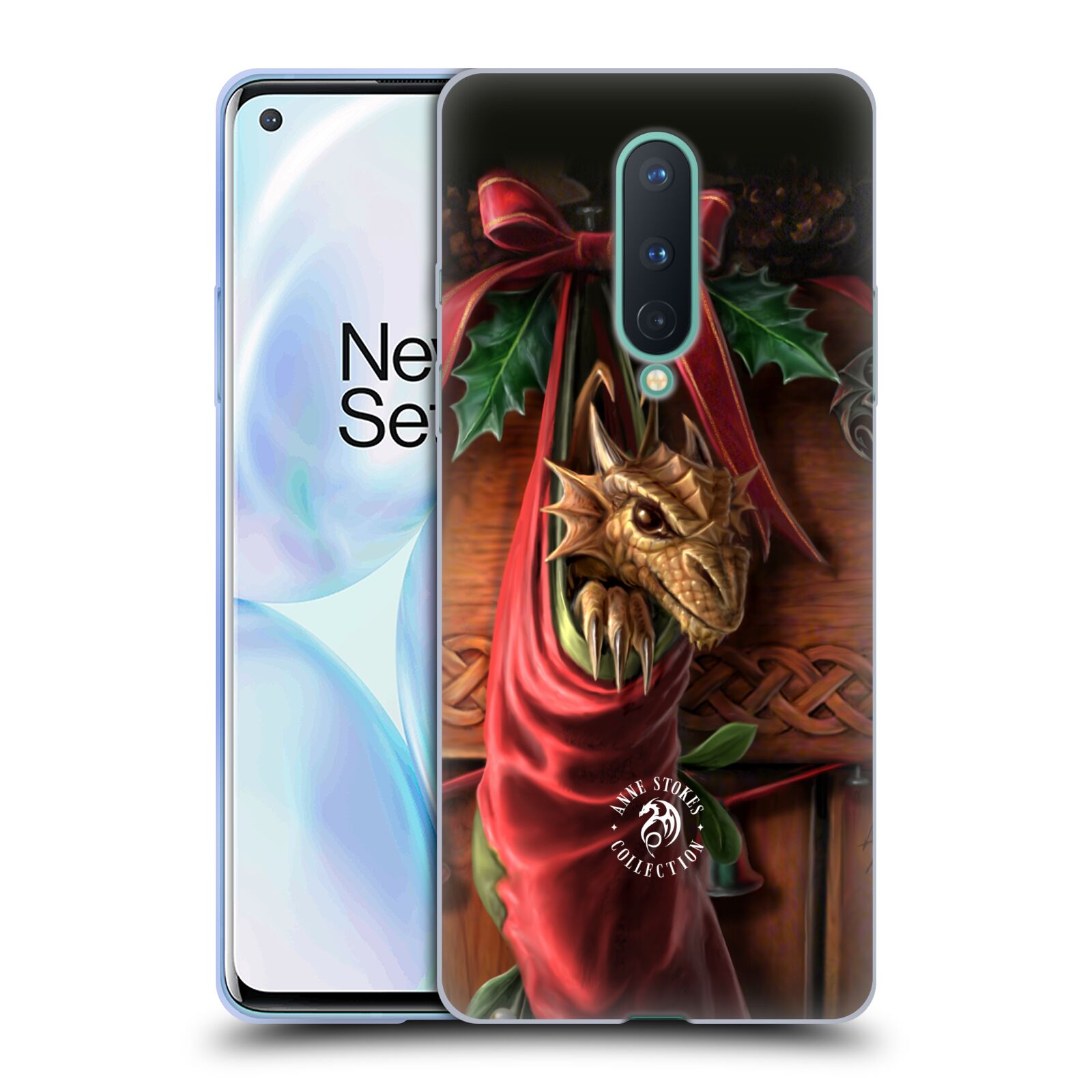 OFFICIAL ANNE STOKES YULE SOFT GEL CASE FOR GOOGLE ONEPLUS PHONES - Picture 9 of 16